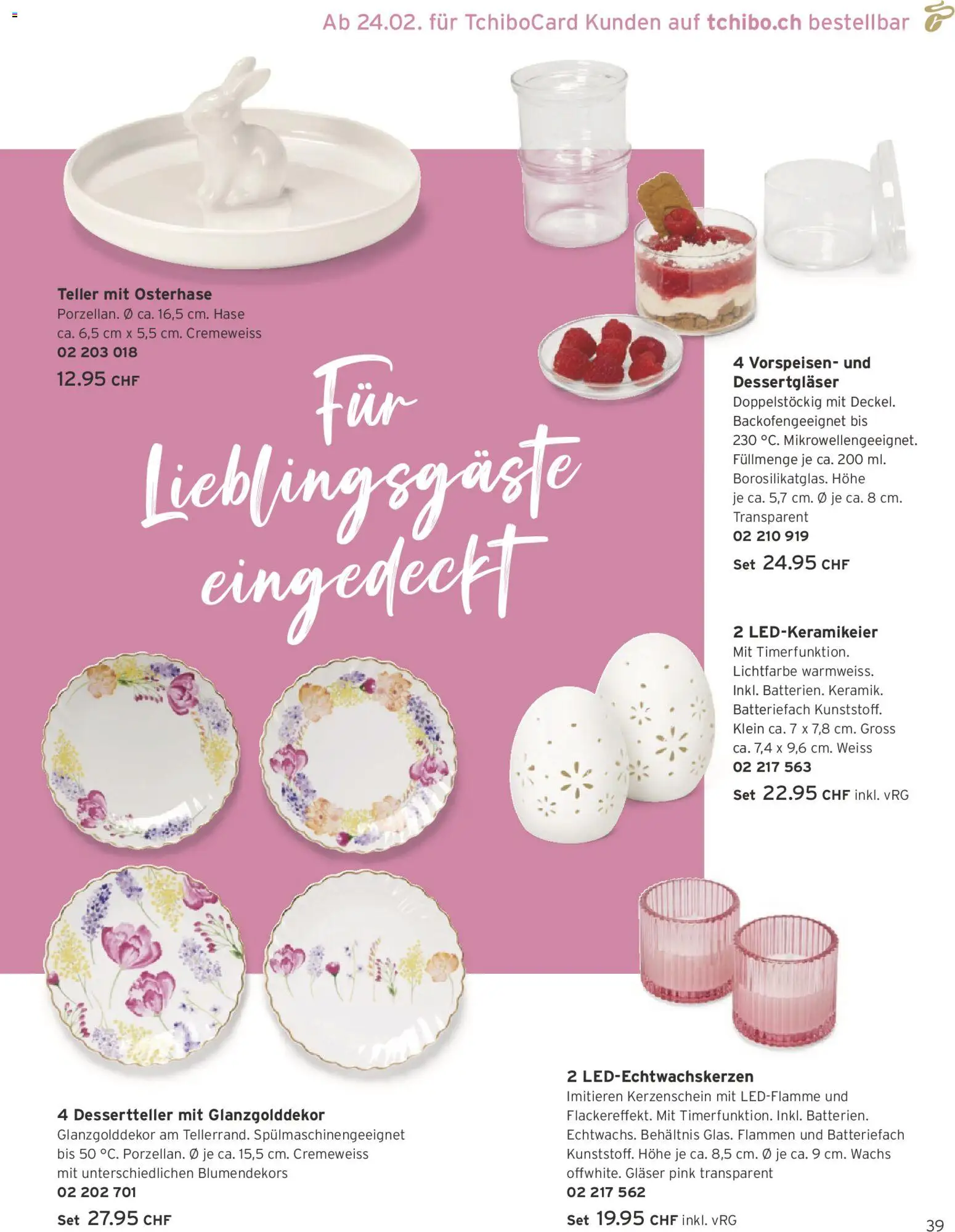Tchibo Aktionen – gültig ab 24.02.2026 | Seite: 39