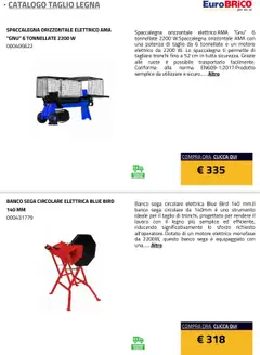 Anteprima del volantino Eurobrico Taglio Legna catalogo valido a partire dal 23.07.2025 | Pagina: 5 | Prodotti: Sega