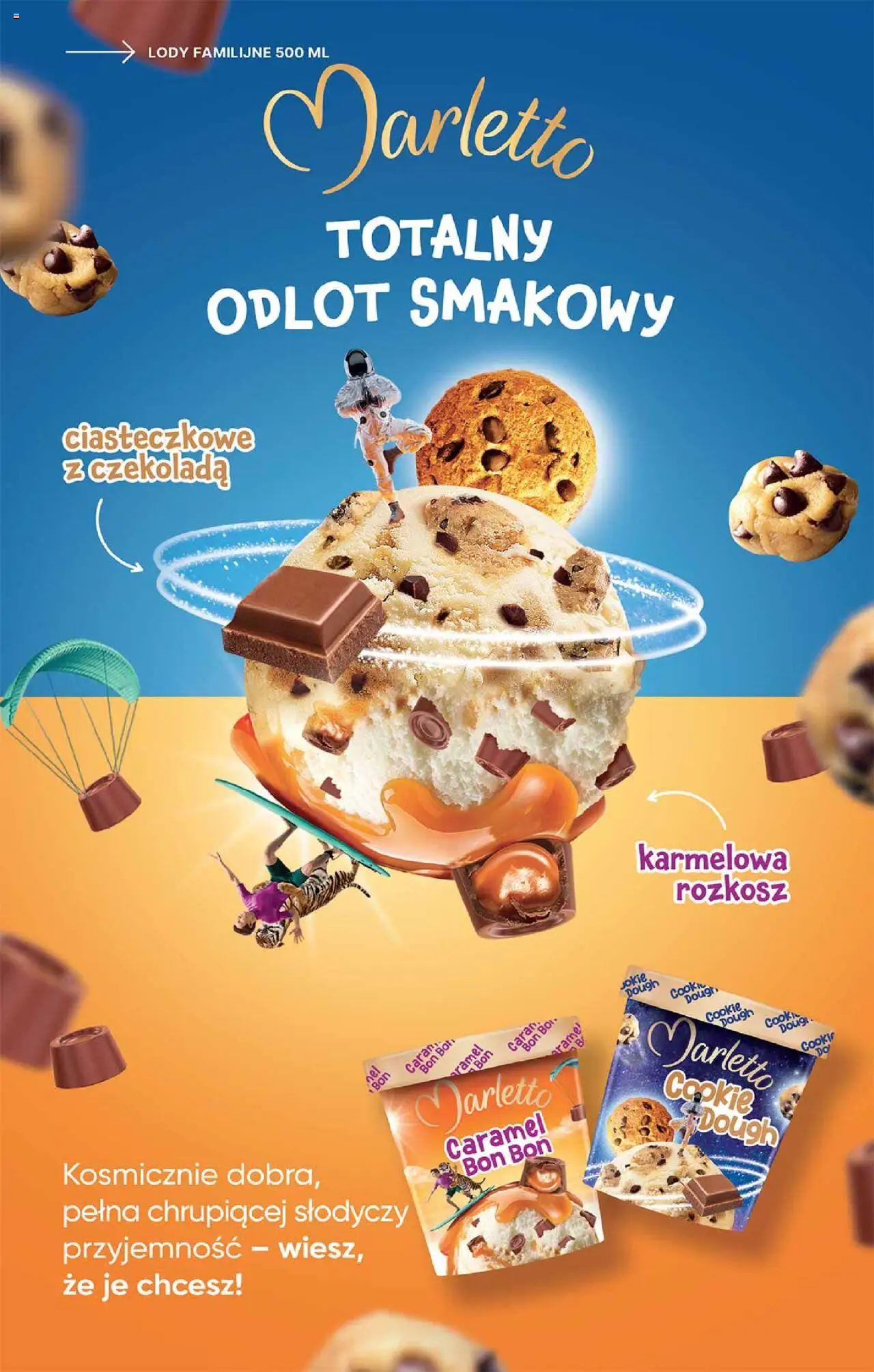 Biedronka gazetka - Marlettolodowa budka biedronki od 14.06.2025 | Strona: 2 | Produkty: Czekolada, Lody