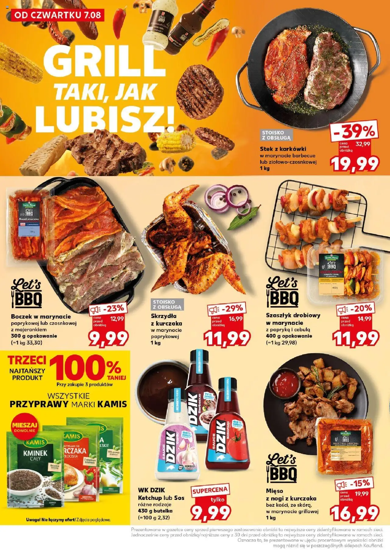 Kaufland gazetka - Super Sobota od 09.08.2025 | Strona: 26 | Produkty: Kminek, Ketchup, Grill, Papryka