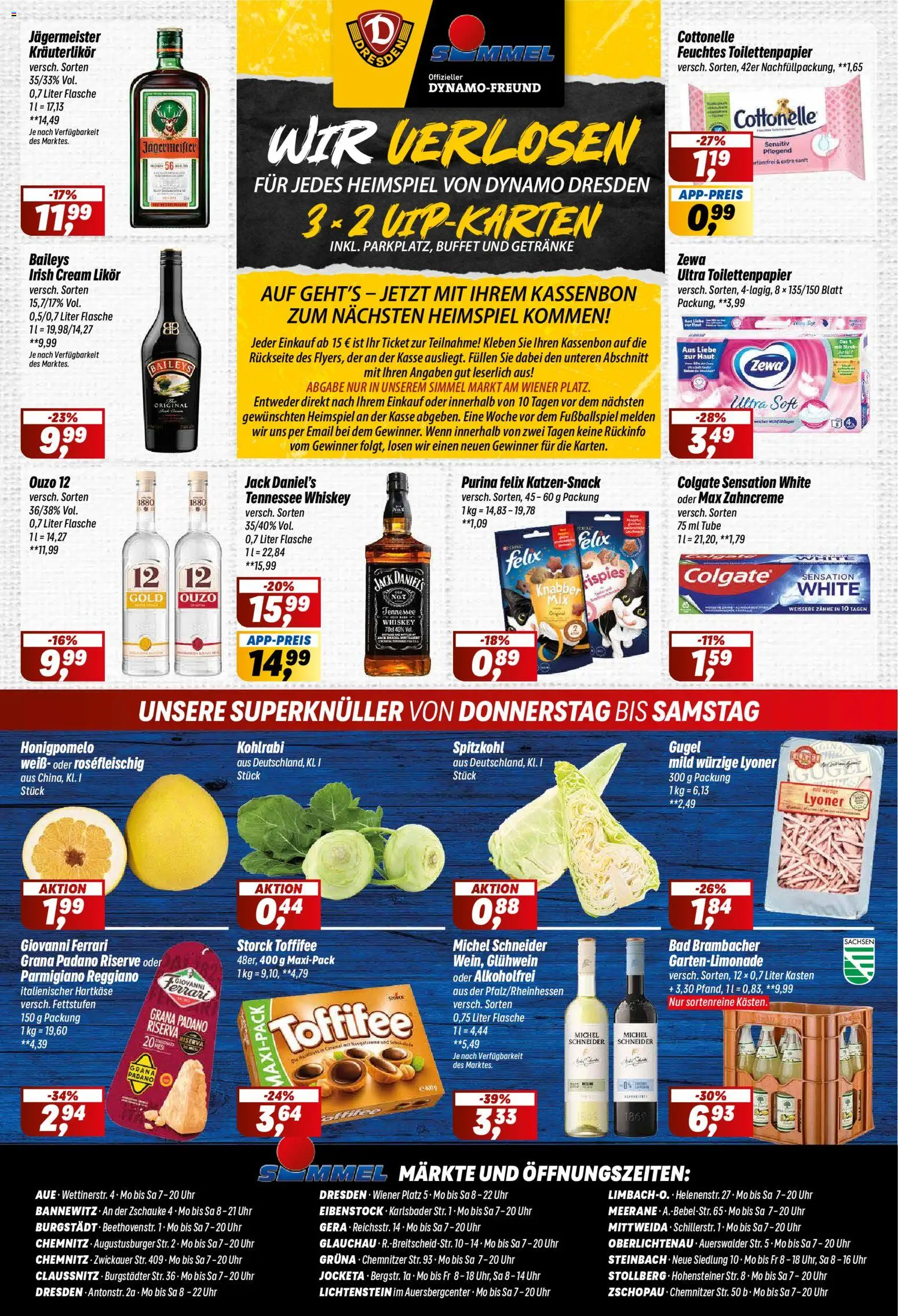 Simmel Prospekt 	 – gültig ab 03.11.2025 | Seite: 8 | Produkte: Likör, Bad, Baileys, Feuchtes Toilettenpapier