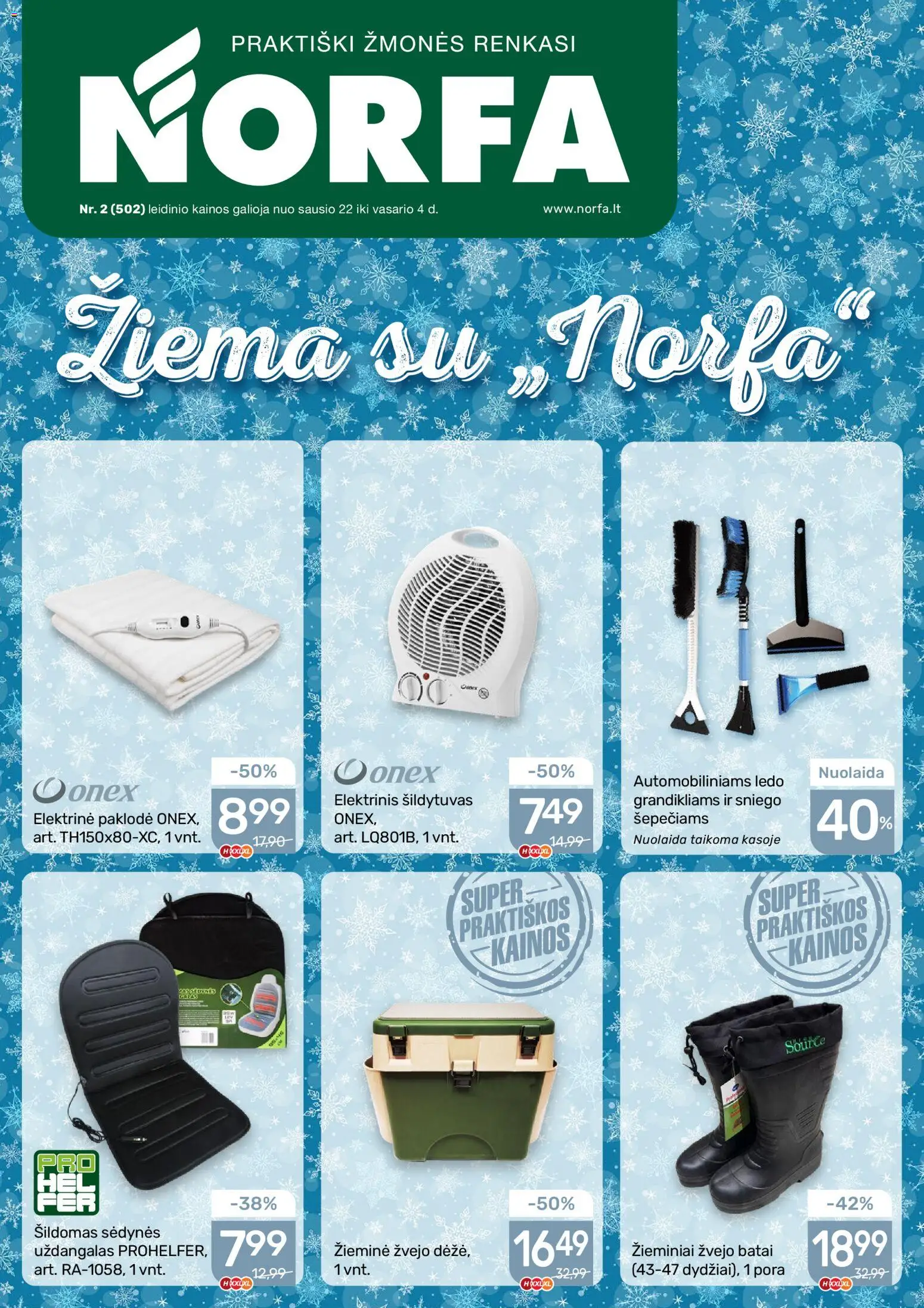 NORFA akcijos nuo 22.01.2026 | Puslapis: 1