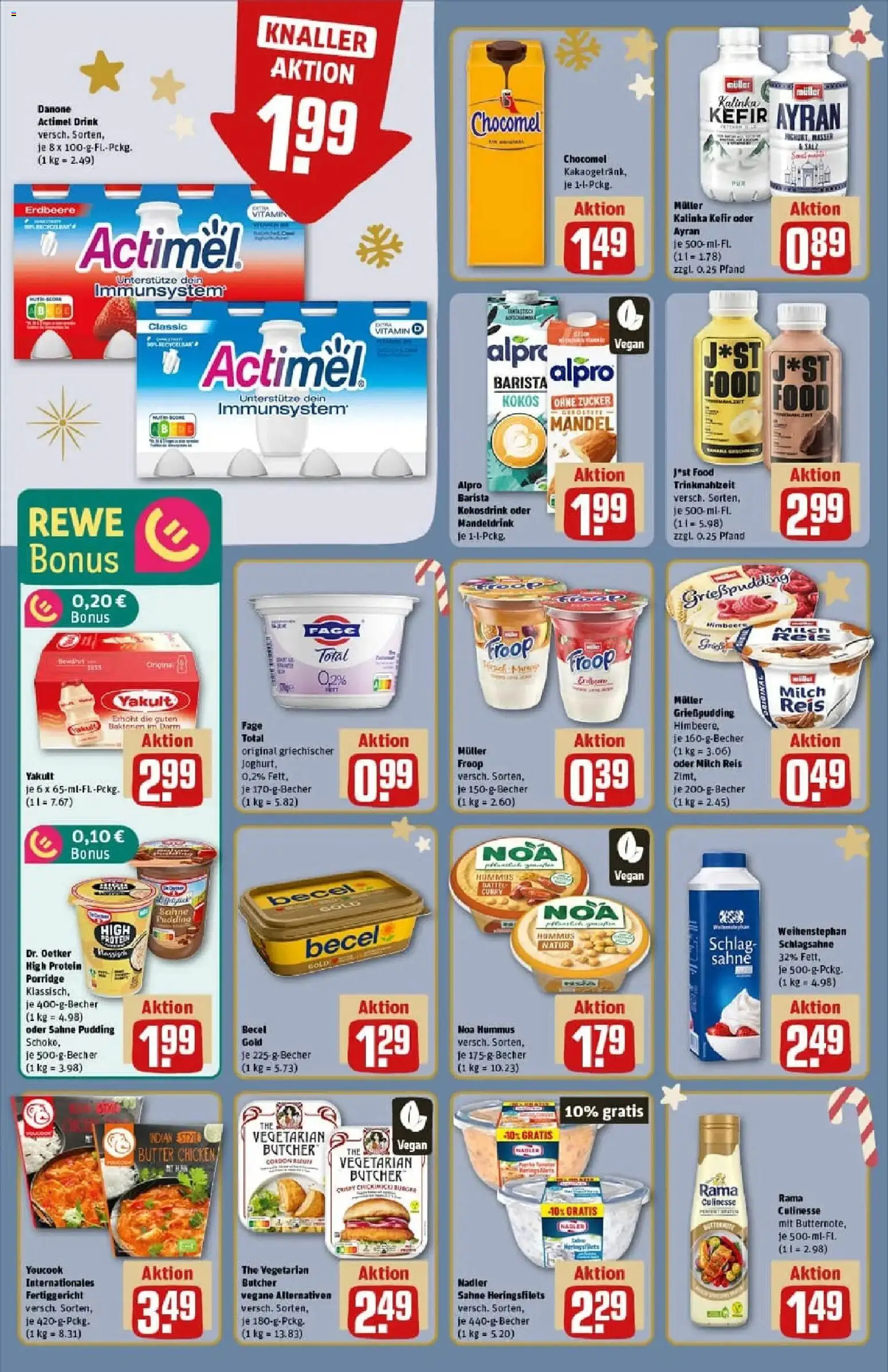 Rewe prospekt Simmerath	 – gültig ab 23.11.2025 | Seite: 16 | Produkte: Butter, Pudding, Chocomel, Reis