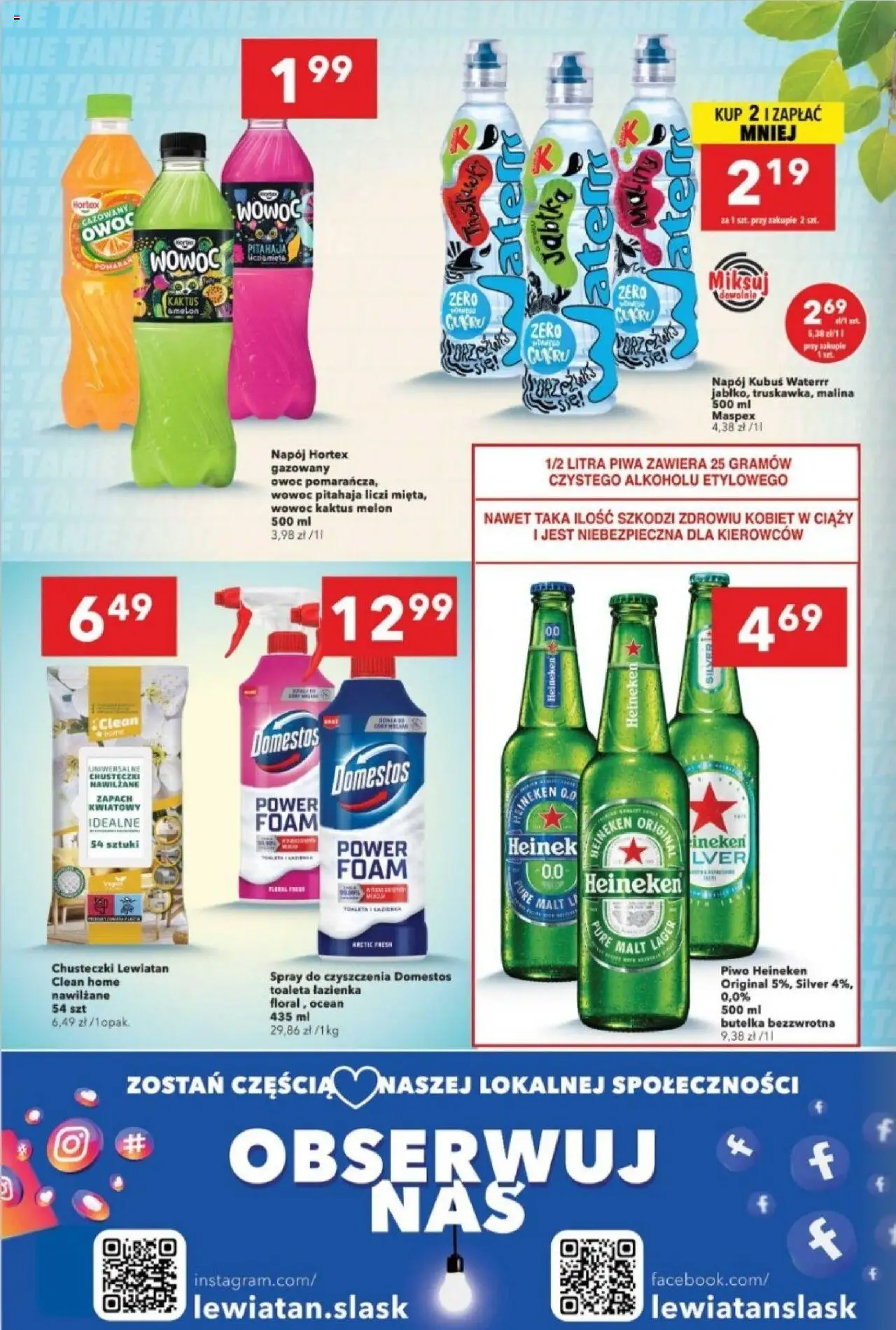 Lewiatan gazetka - Katowice od 12.06.2025 | Strona: 4 | Produkty: Malina, Maliny, Domestos, Truskawki