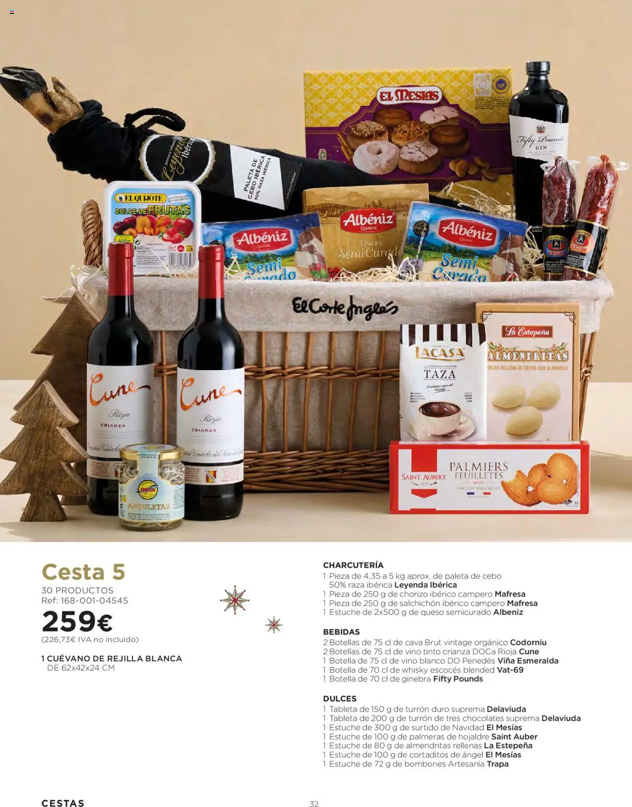 El Corte Inglés ofertas │ válido desde el 06.10.2025 | Página: 32 | Productos: Ginebra, Tableta, Crema, Whisky