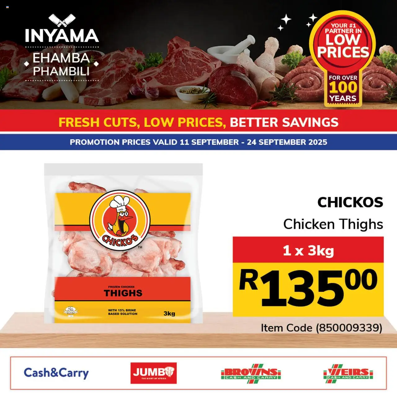 New Jumbo catalogue – valid from 11.09.2025 | Page: 2 | Products: Chicken