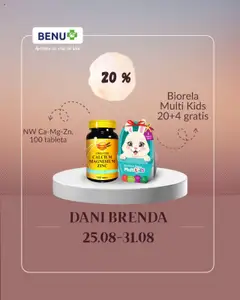 BENU dani brenda  - pregled BENU kataloga - važi od 25.08.2025