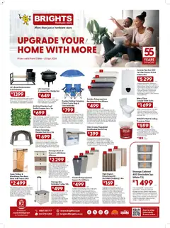 Brights Hardware specials catalogue – valid from 13.03.2026 | Page: 1