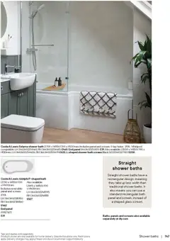 Preview of B&Q - Bathrooms valid from 16.12.2025 | Page: 147 | Products: Bath, Shower