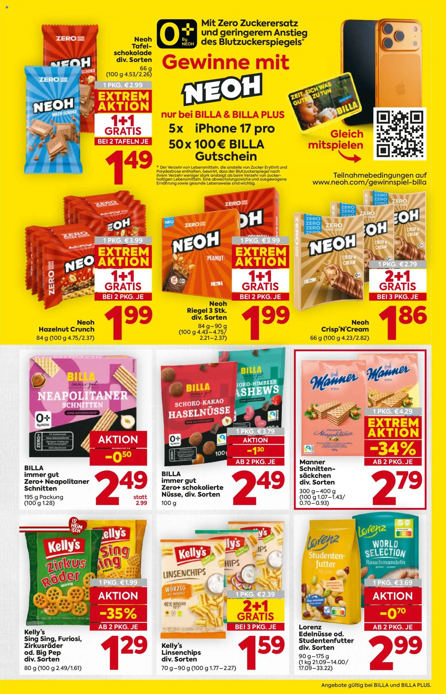 Billa Flugblatt - Burgenland gültig ab 02.01.2026 | Seite: 15 | Produkte: Zucker, Milch, Iphone, Schokolade