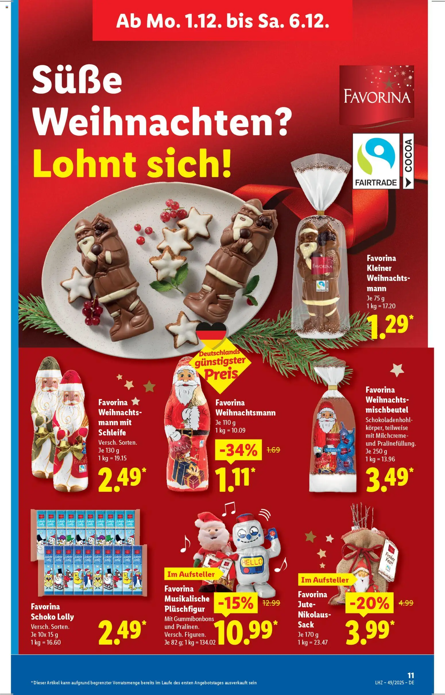 Lidl - Prospekt – gültig ab 01.12.2025 | Seite: 23
