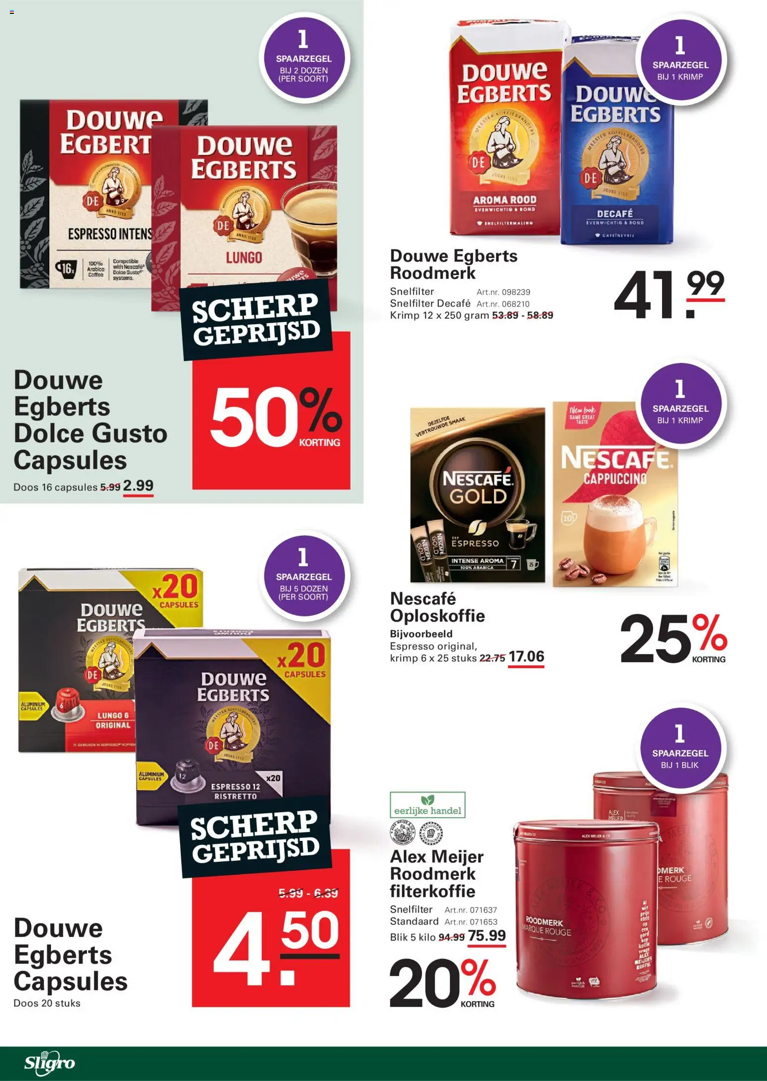 {H1} | Pagina: 14 | Producten: Oploskoffie, Nescafe, Cappuccino