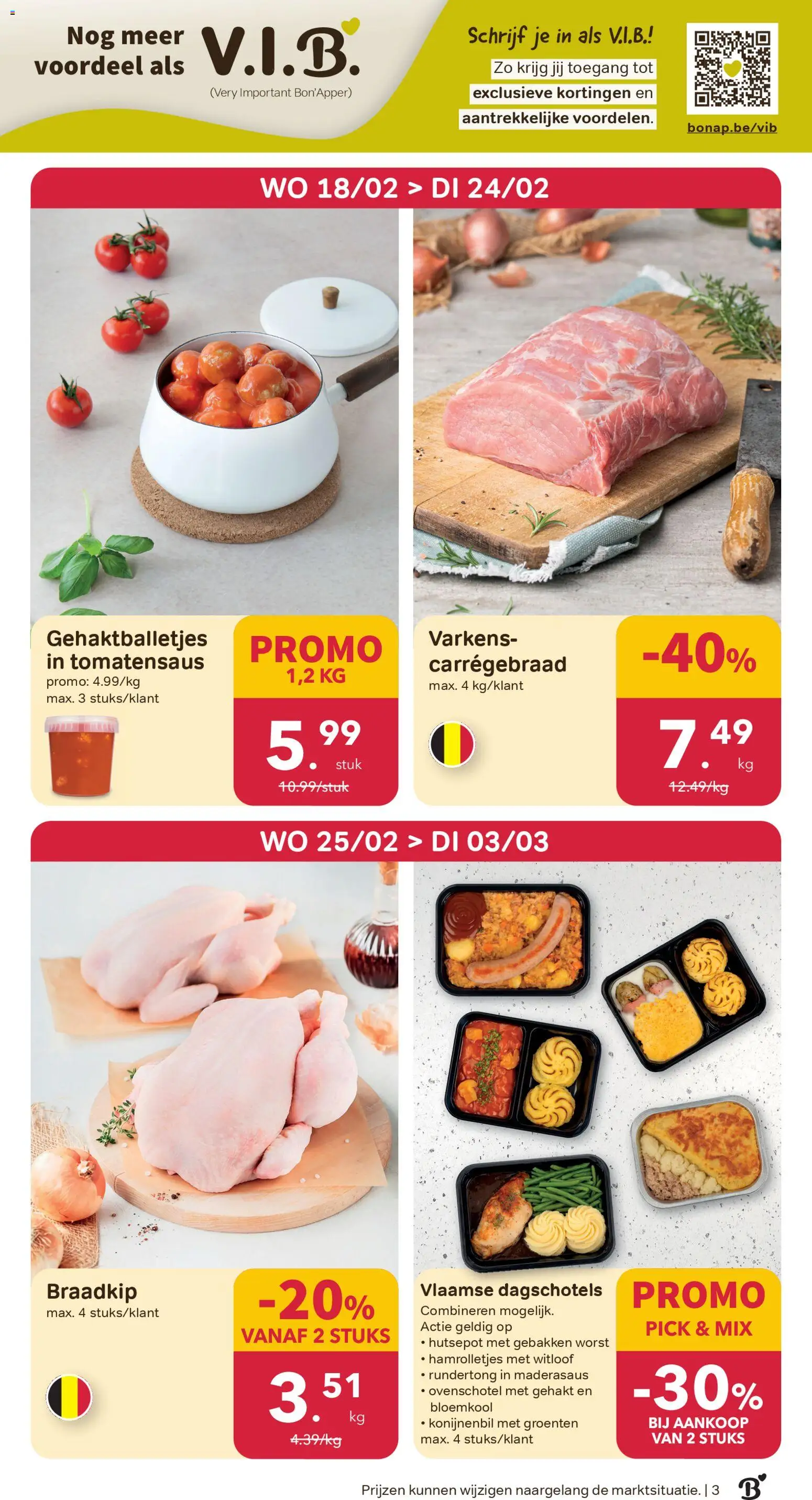 {H1} | Pagina: 3 | Producten: Gehakt, Worst, Groenten, Bloemkool