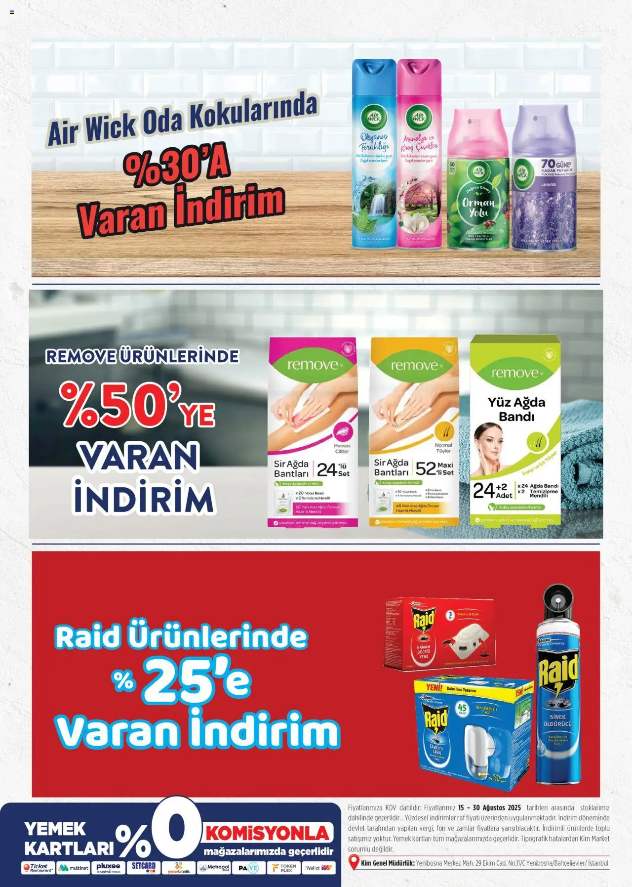 Kim Market Katalog - 15.08.2025 tarihinden itibaren geçerlidir | Sayfa: 7 | Ürünler: Raf, Şeker, Yağ