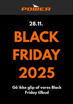 Power - Black Friday varsel gyldig fra 03.11.2025