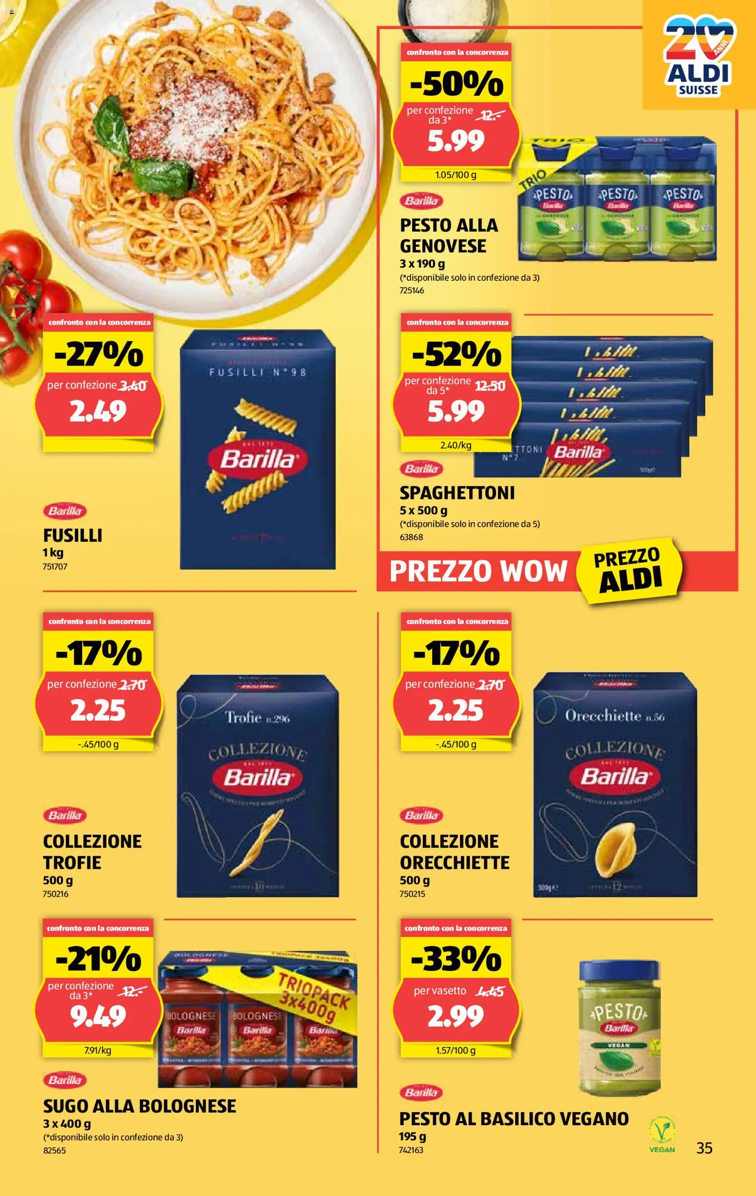 Aldi Aktionen IT – gültig ab 20.11.2025 | Seite: 36 | Produkte: Barilla