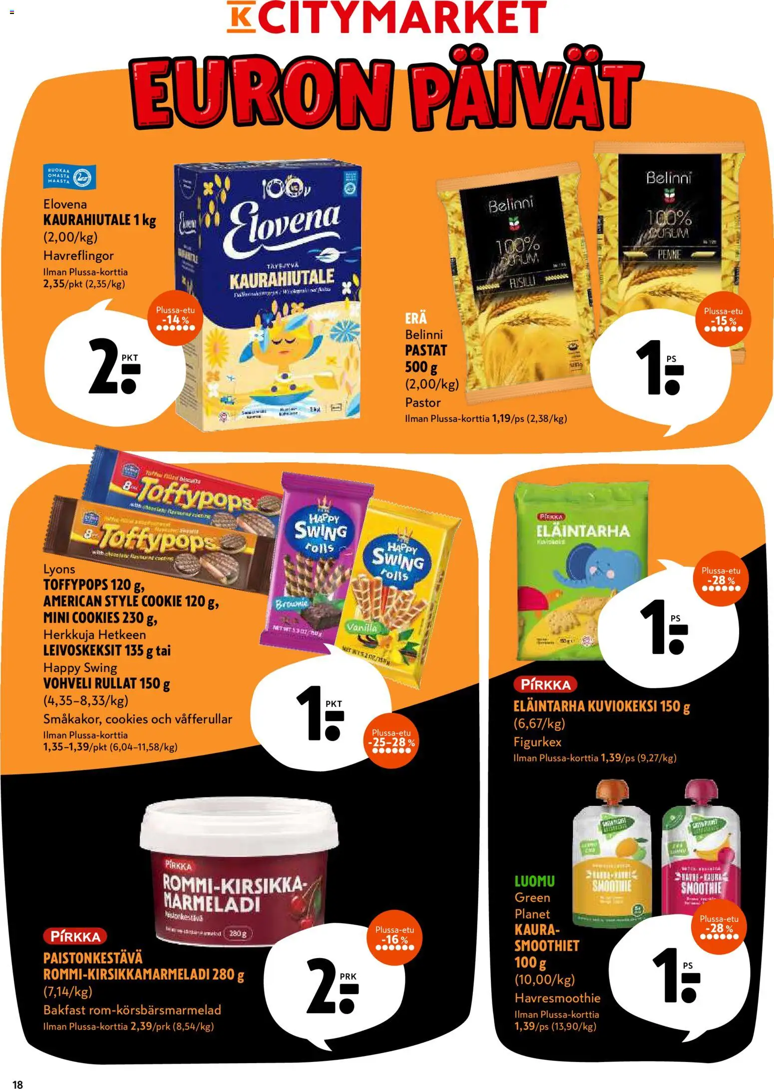 K-Citymarket - Black Friday – voimassa 24.11.2025 alkaen | Sivu: 18 | Tuotteet: Kaura