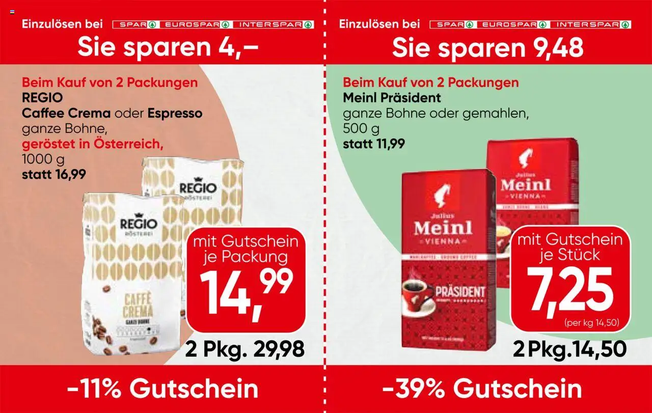 Spar Gutscheinheft - Wien gültig ab 02.10.2025 | Seite: 10