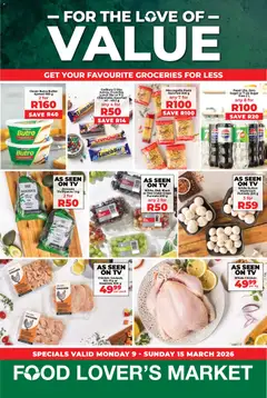 Food Lover's Market specials catalogue – valid from 09.03.2026
