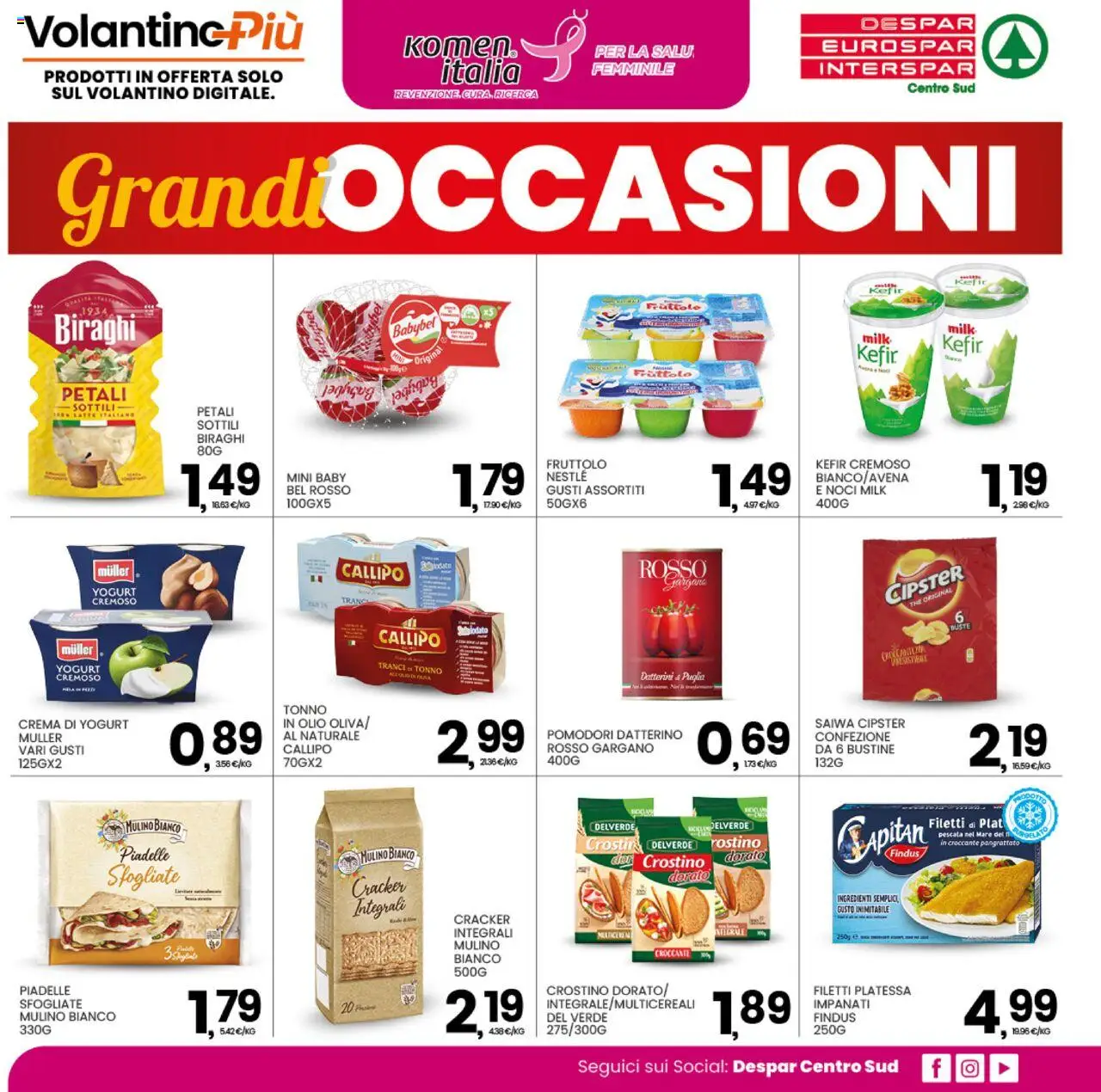 Volantino Interspar del 13.10.2025 | Pagina: 24 | Prodotti: Olio, Pomodori, Noci, Tonno