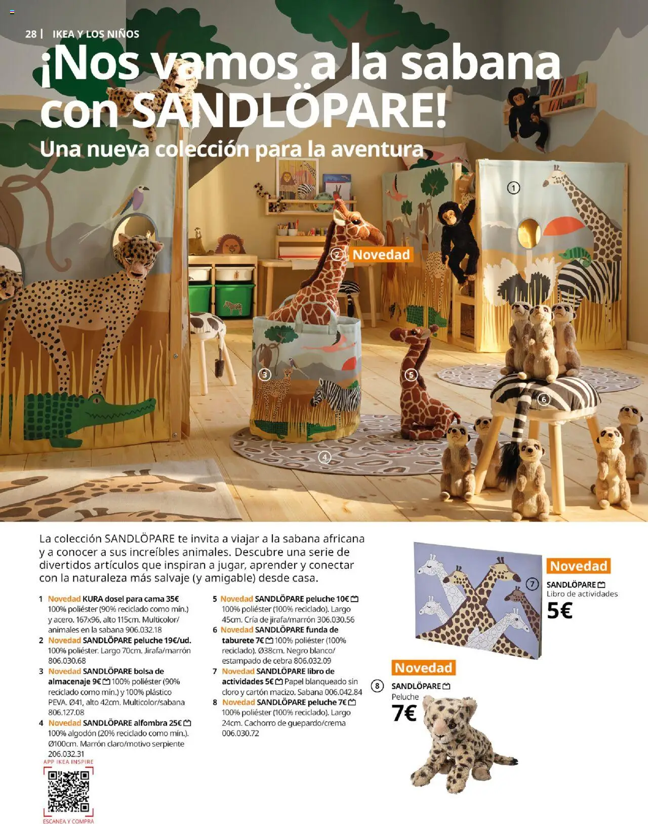 Catálogo IKEA Family │ válido desde el 01.10.2025 | Página: 28 | Productos: Taburete, Té, Funda, Alfombra