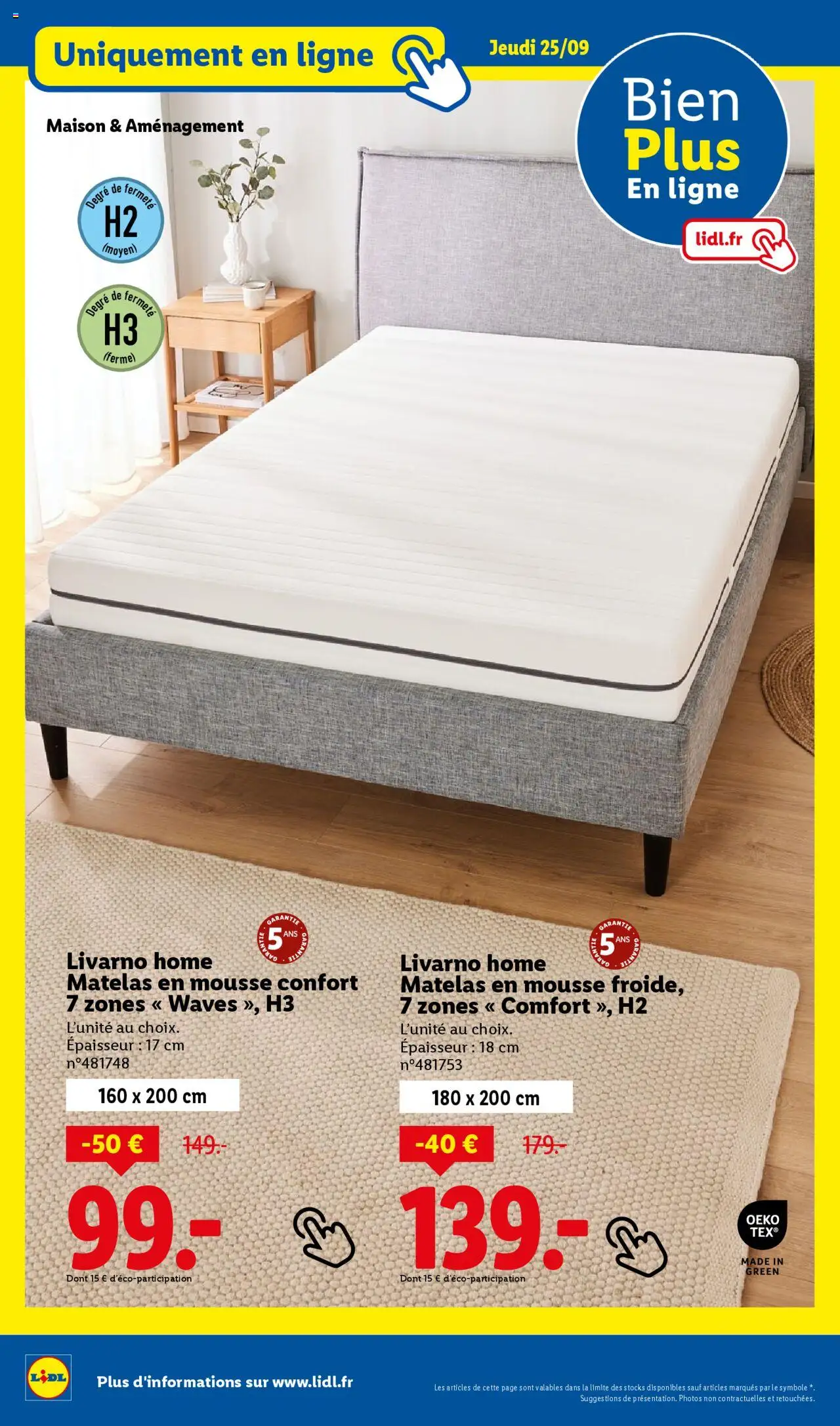  | Page: 6 | Produits: Mousse, Matelas