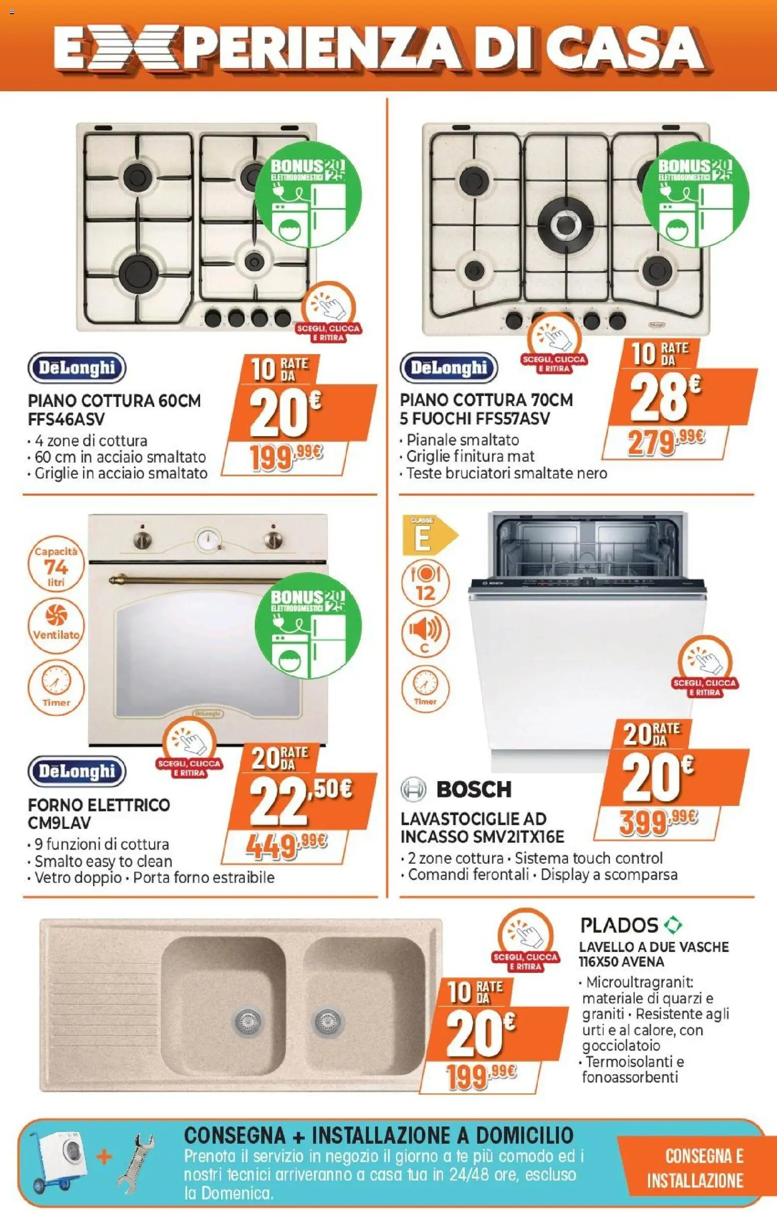 Volantino Expert del 09.04.2026 | Pagina: 24 | Prodotti: Tè, Lavello, Forno, Forno elettrico