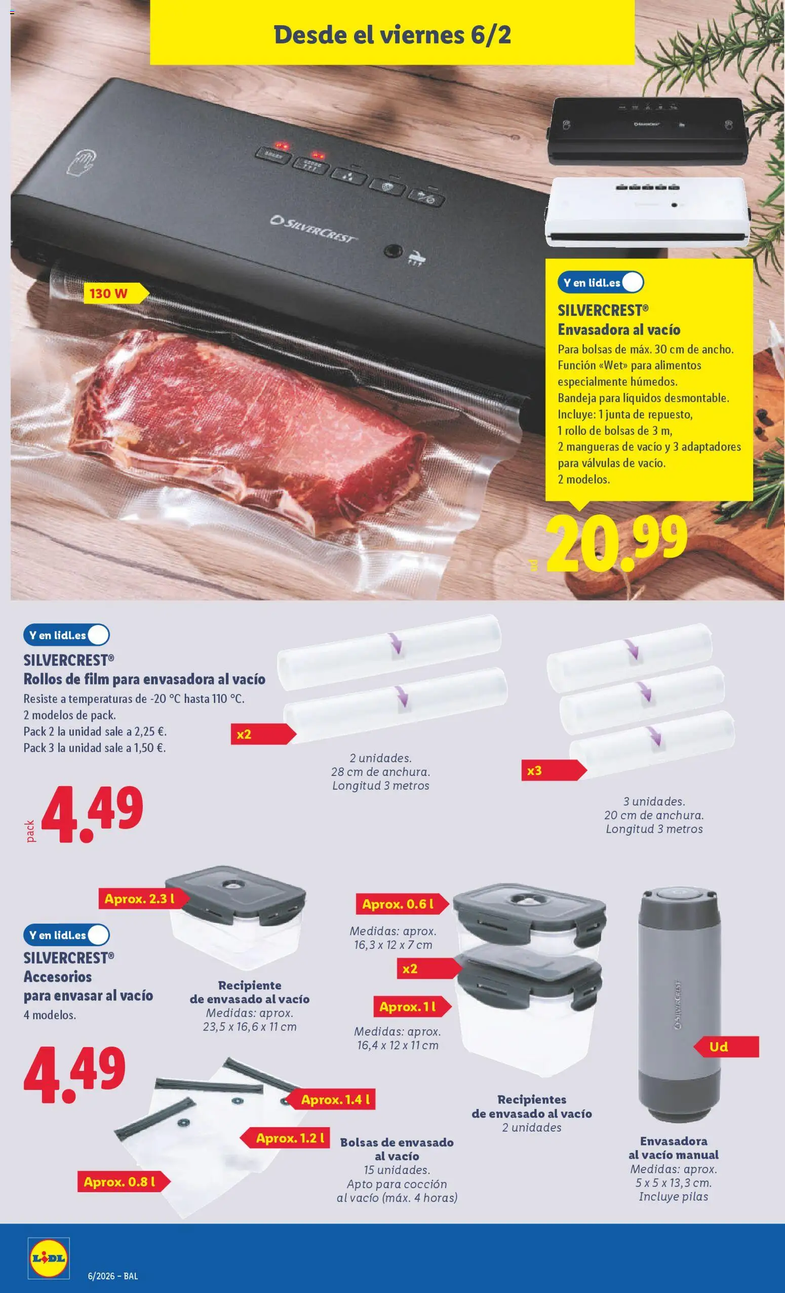 Lidl folleto de bazar │ válido desde el 02.02.2026 | Página: 18 | Productos: Bandeja, Κούβα