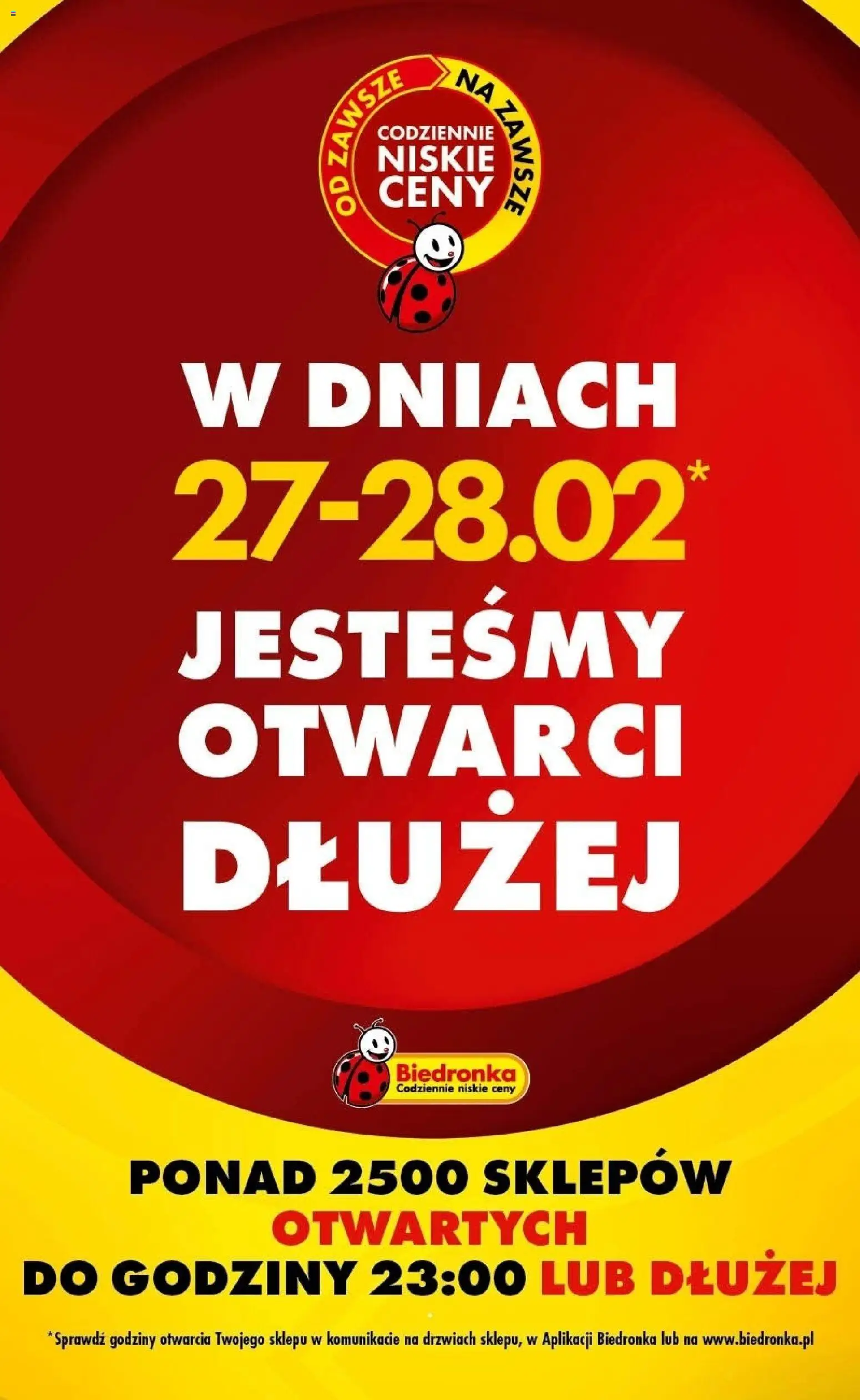Biedronka Polsko leták - Tani weekend od 27.02.2026 | Strana: 10