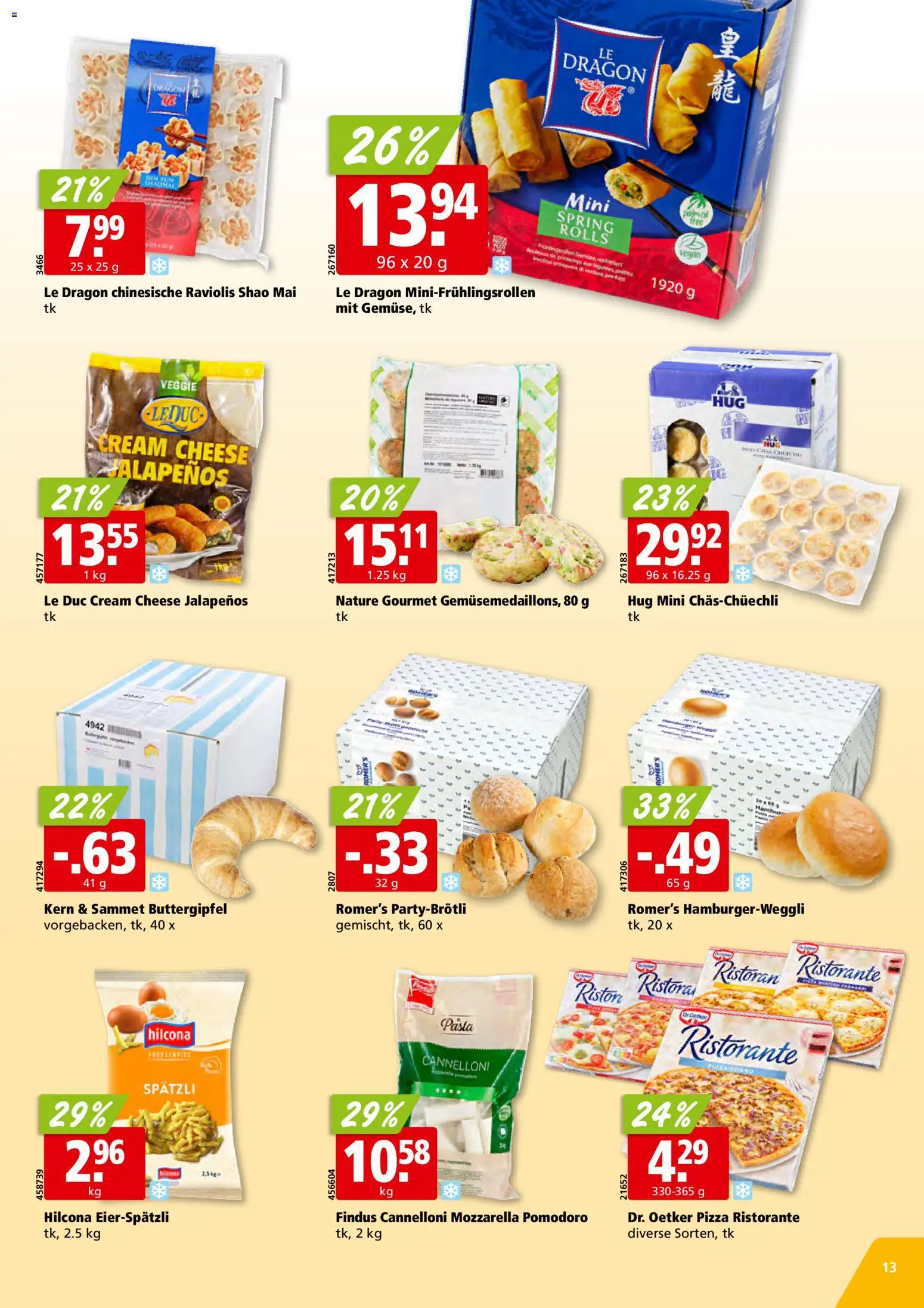 Aligro aktionen – gültig ab 09.03.2026 | Seite: 13 | Produkte: Pizza, Pasta