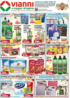 Vianni Akciós újság - amely érvényes a következő dátumtól: 05.11.2025