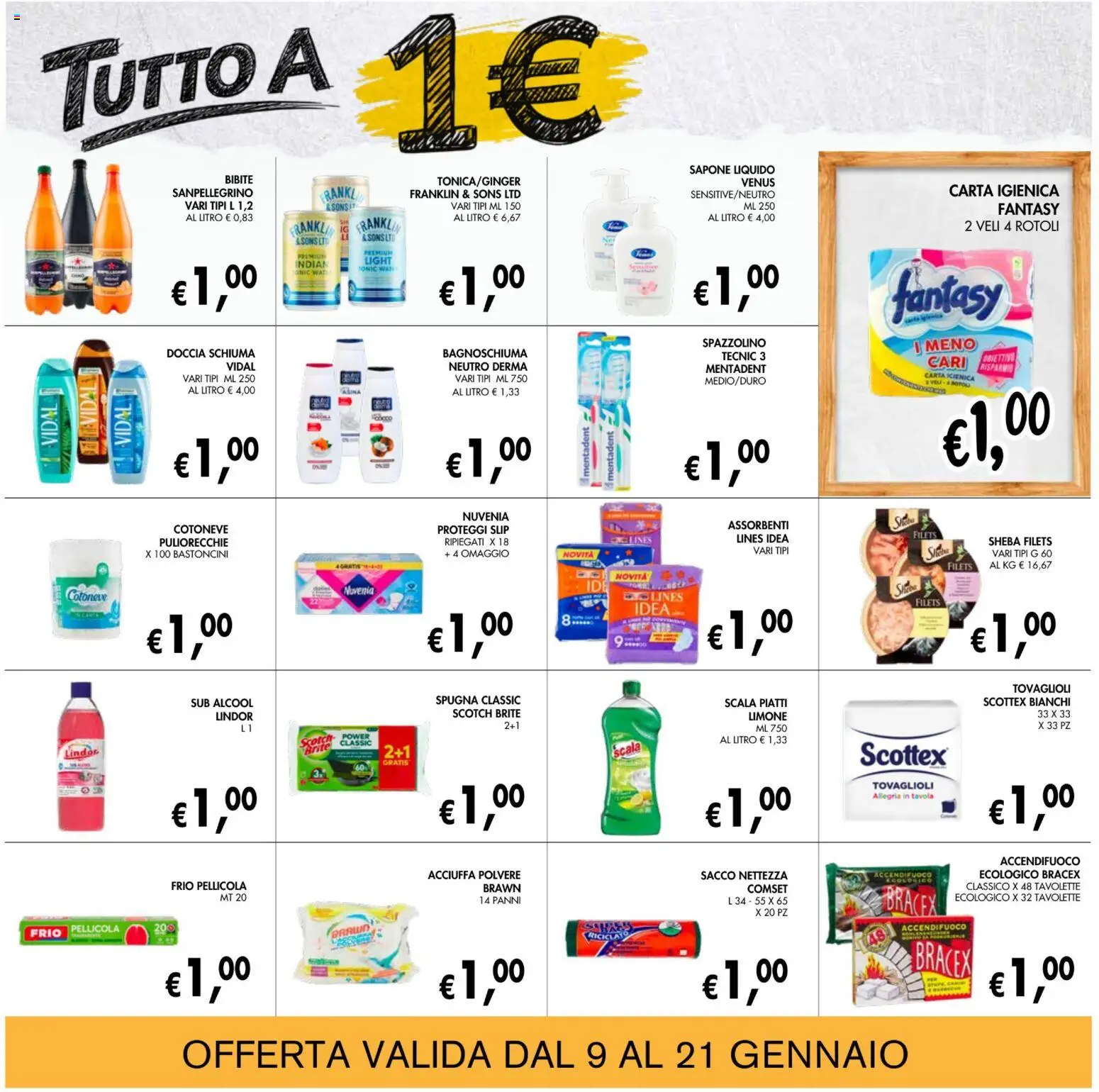 Volantino Coal del 09.01.2026 | Pagina: 14 | Prodotti: Carta igienica, Proteggi slip, Slip, Limone