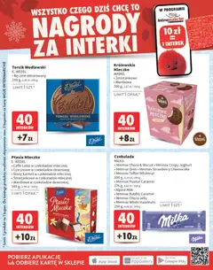 Pogląd oferty "Intermarche - Katalog nagród" - ważna od 03.11.2025 | Strona: 22 | Produkty: Milka, Ptasie mleczko, Czekolada, Torcik wedlowski