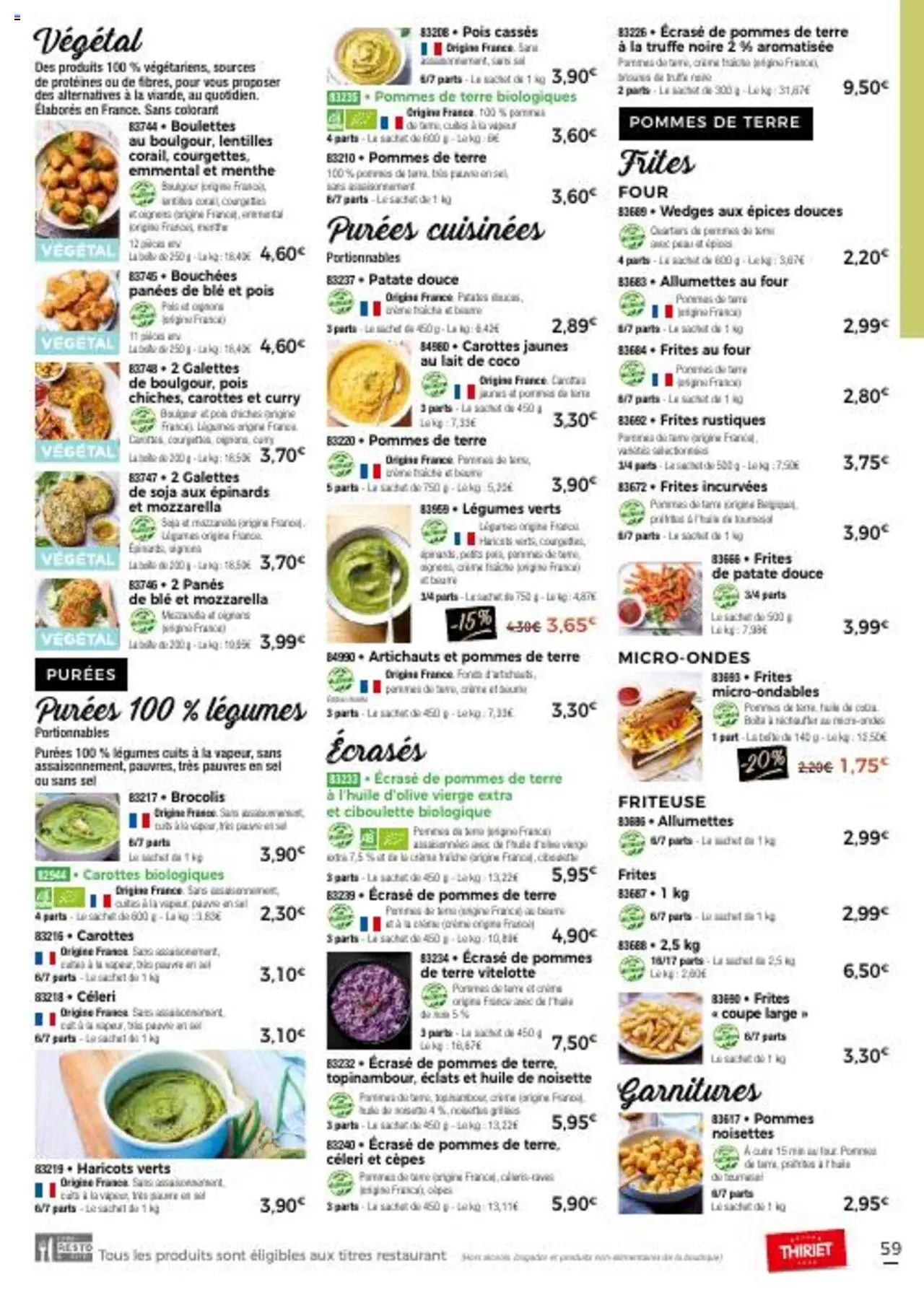  | Page: 59 | Produits: Noisette, Lait de coco, Sel, Beurre