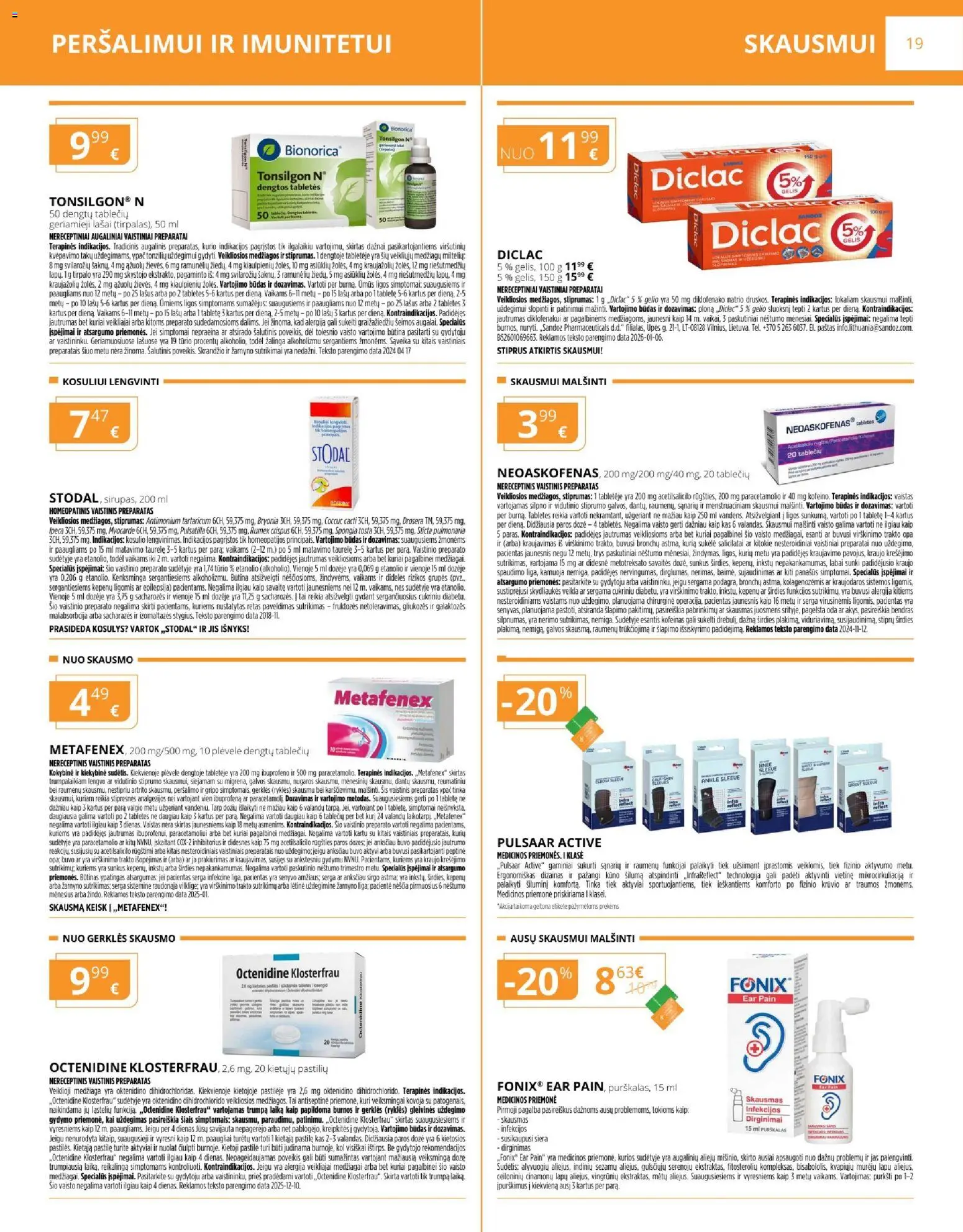 Gintarinė akcijos nuo 01.02.2026 | Puslapis: 19 | Prekių: Bendras