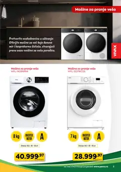 PerSu katalog Vivax - pregled PerSu kataloga - važi od 12.12.2025 | Strana: 3 | Proizvode: Mašina za pranje veša