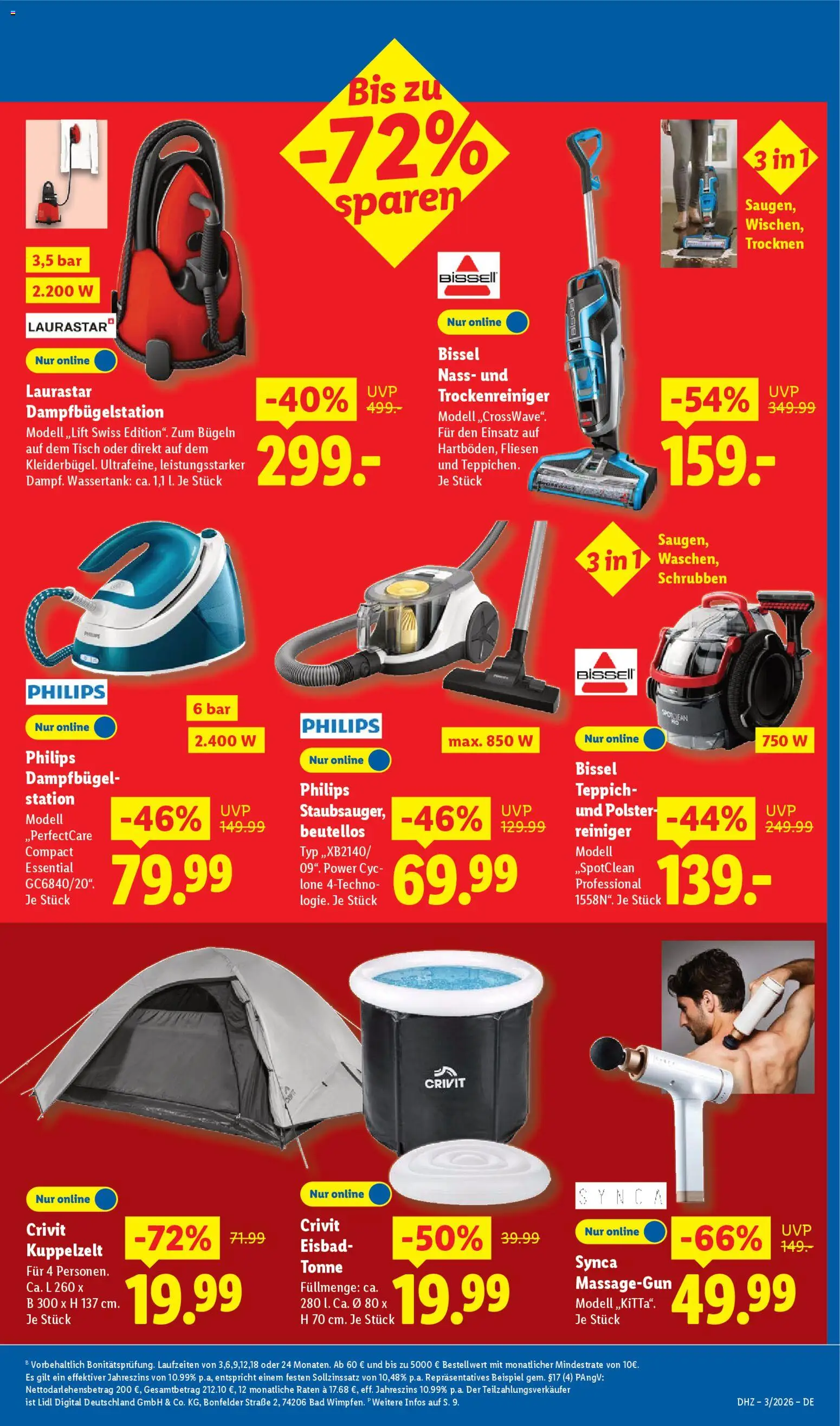 Lidl Prospekt Zossen – gültig ab 12.01.2026 | Seite: 9 | Produkte: Philips, Tisch, Bad, Teppich