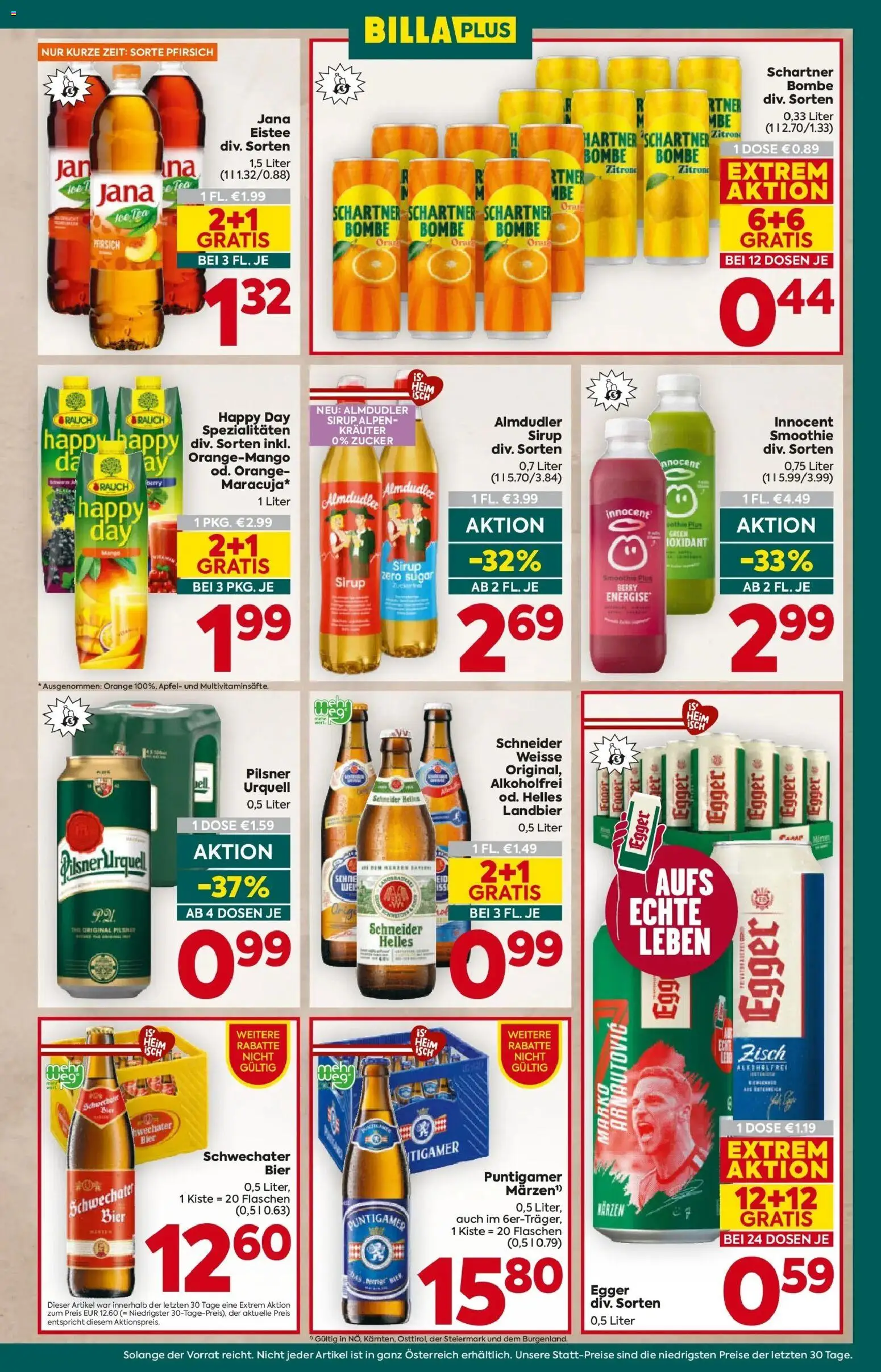 Billa Plus Flugblatt - Niederösterreich gültig ab 16.04.2026 | Seite: 13 | Produkte: Zitrone, Mango, Pfirsich, Äpfel