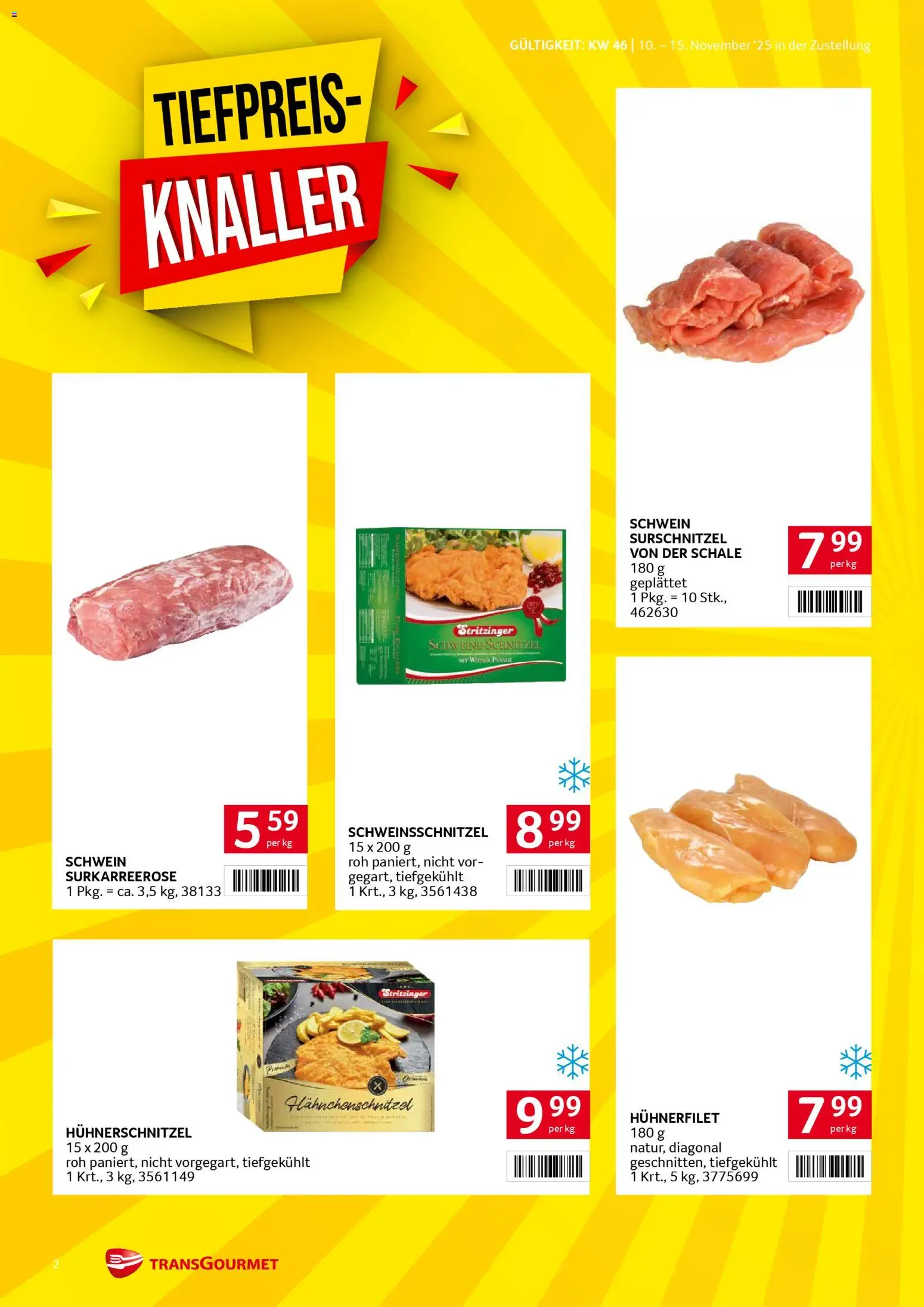 Transgourmet Zustellaktion gültig ab 10.11.2025 | Seite: 2