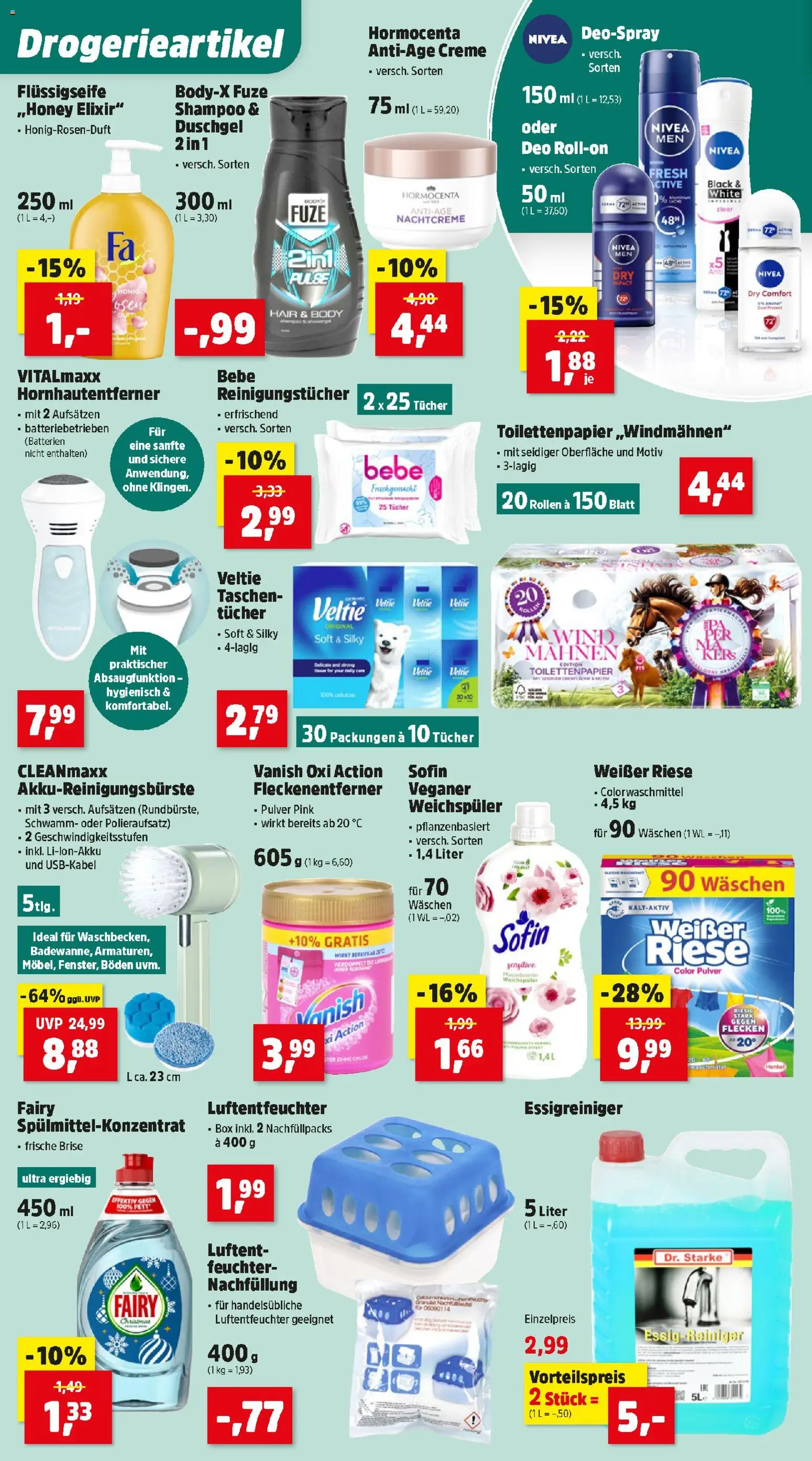 Thomas Philipps Flugblatt gültig ab 19.01.2026 | Seite: 8 | Produkte: Shampoo, Creme, Duschgel, Weichspüler