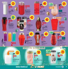 E.leclerc katalog akcije – veljaven od 15.10.2025 | Stran: 39 | Izdelki: Teza, Sveča, Kos