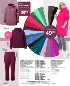 Ulla Popken Prospekt 	 ab 01.11.2025 gültig | Seite: 46 | Produkte: Sweathose, Sweatshirt, Hoodie