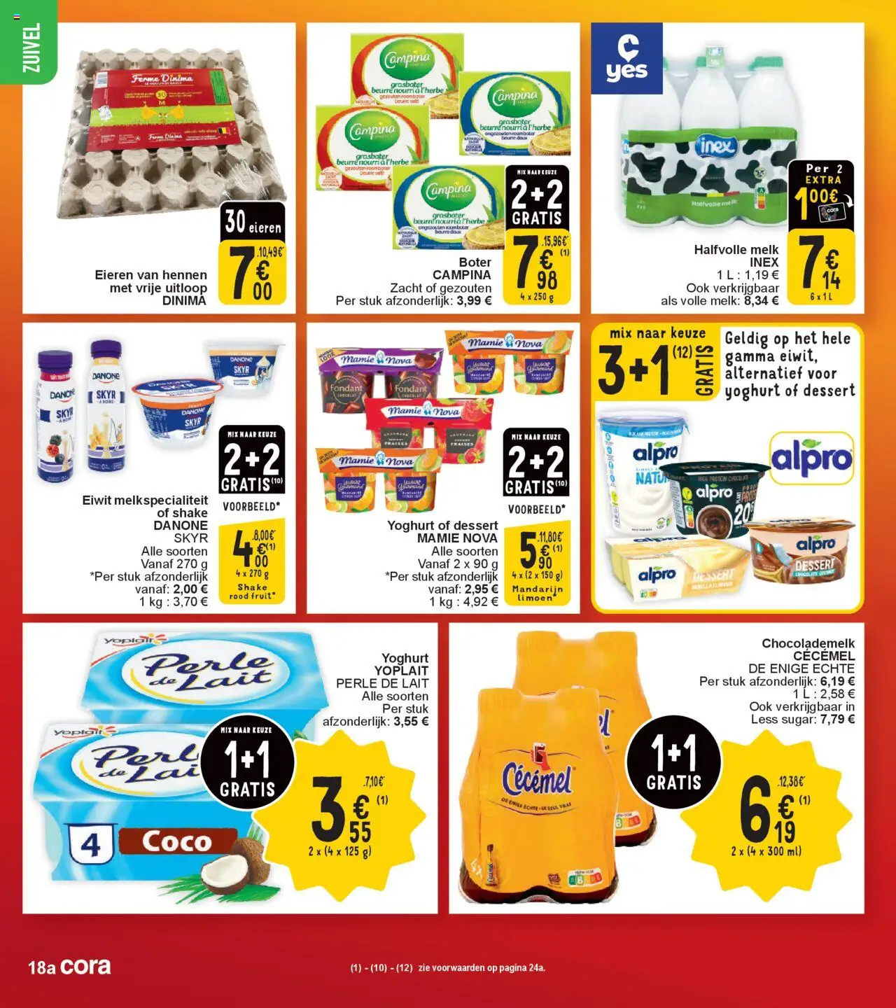  | Pagina: 18 | Producten: Roomboter, Zuivel, Melk, Yoghurt