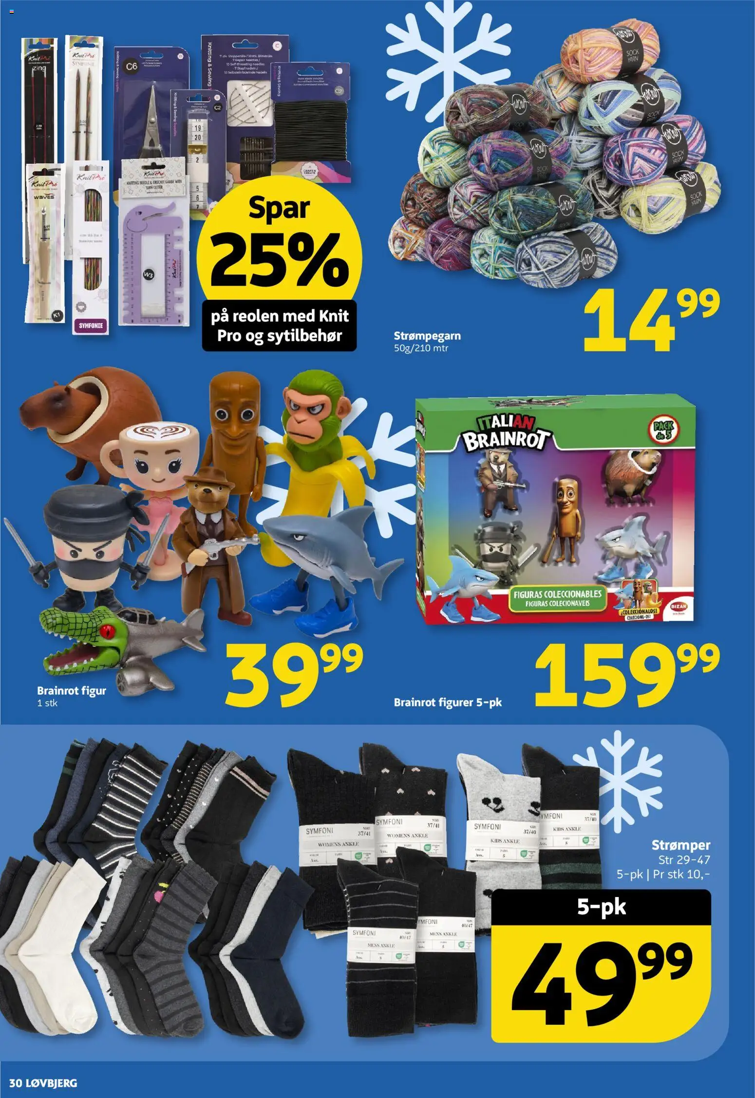 Løvbjerg tilbudsavis – gyldig fra 20.02.2026 | Side: 30 | Produkter: Strømper