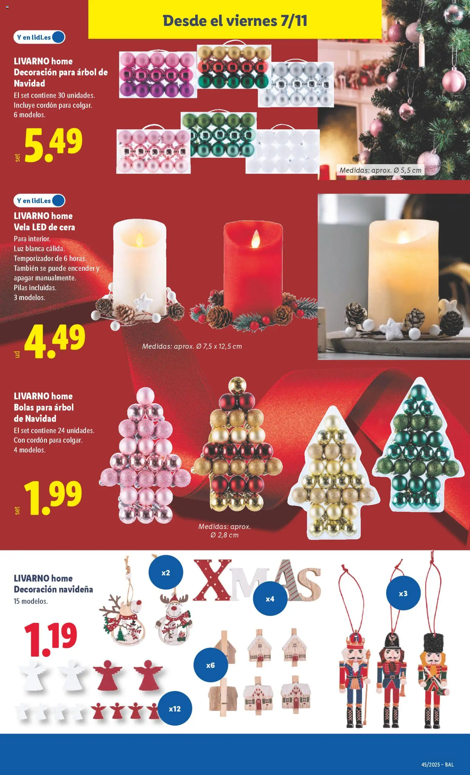 Lidl folleto de bazar │ válido desde el 03.11.2025 | Página: 27 | Productos: Vela