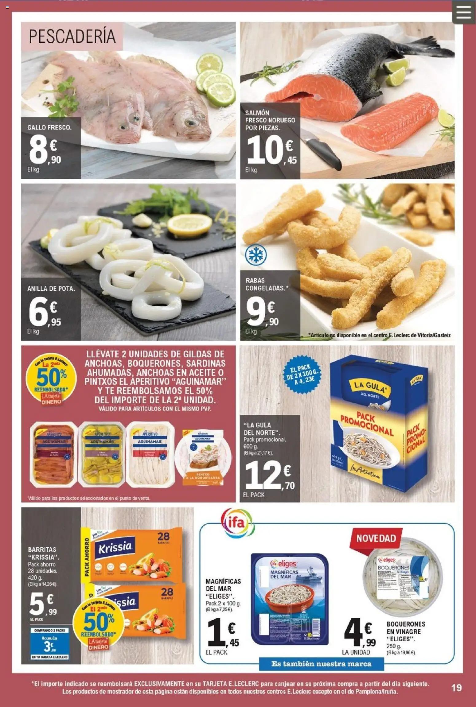 E.Leclerc folleto │ válido desde el 25.03.2026 | Página: 19 | Productos: Aceite, Té, Δεξαμενή