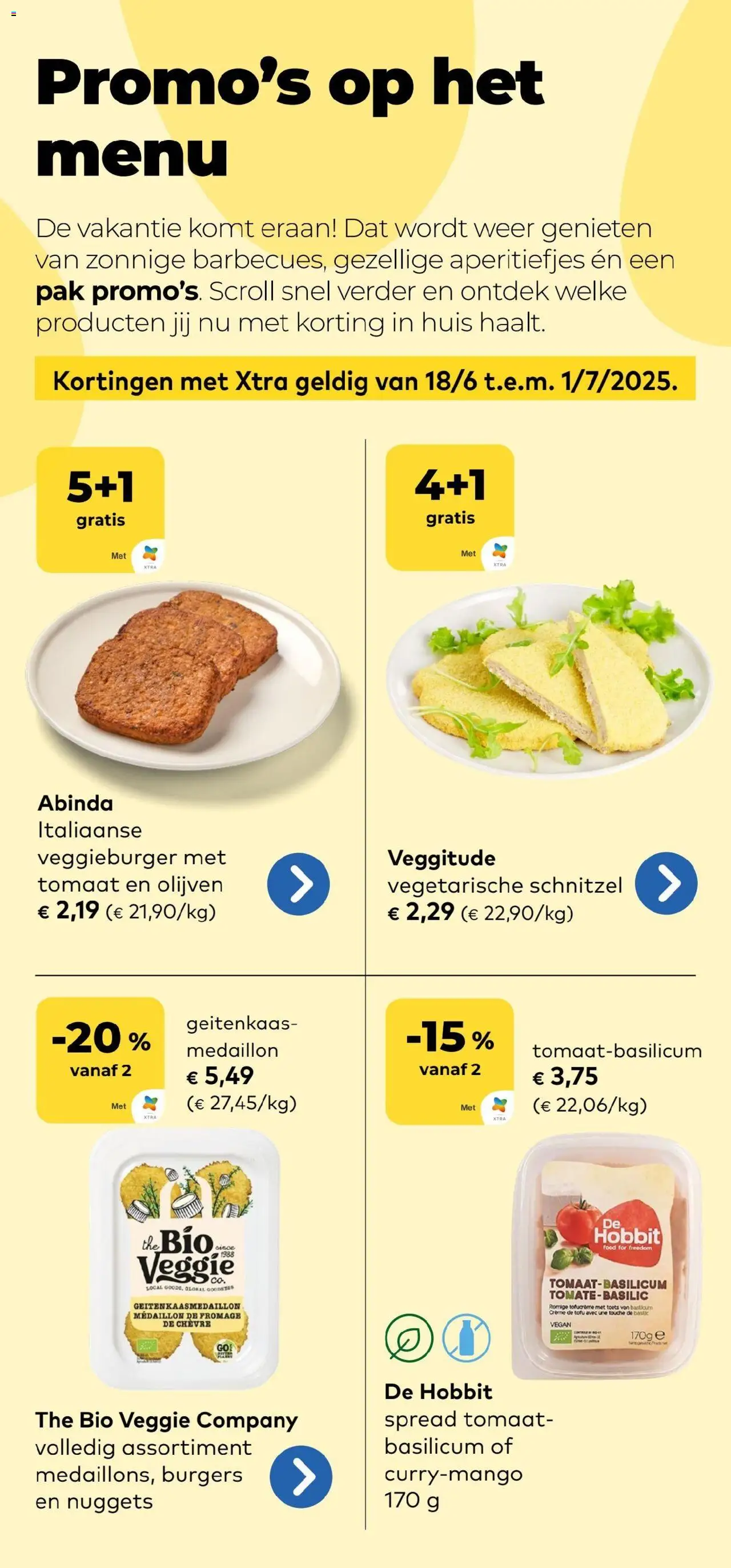  | Pagina: 6 | Producten: Schnitzel, Olijven, Crème, Een pak