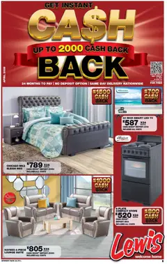 Lewis Stores specials catalogue – valid from 13.04.2026