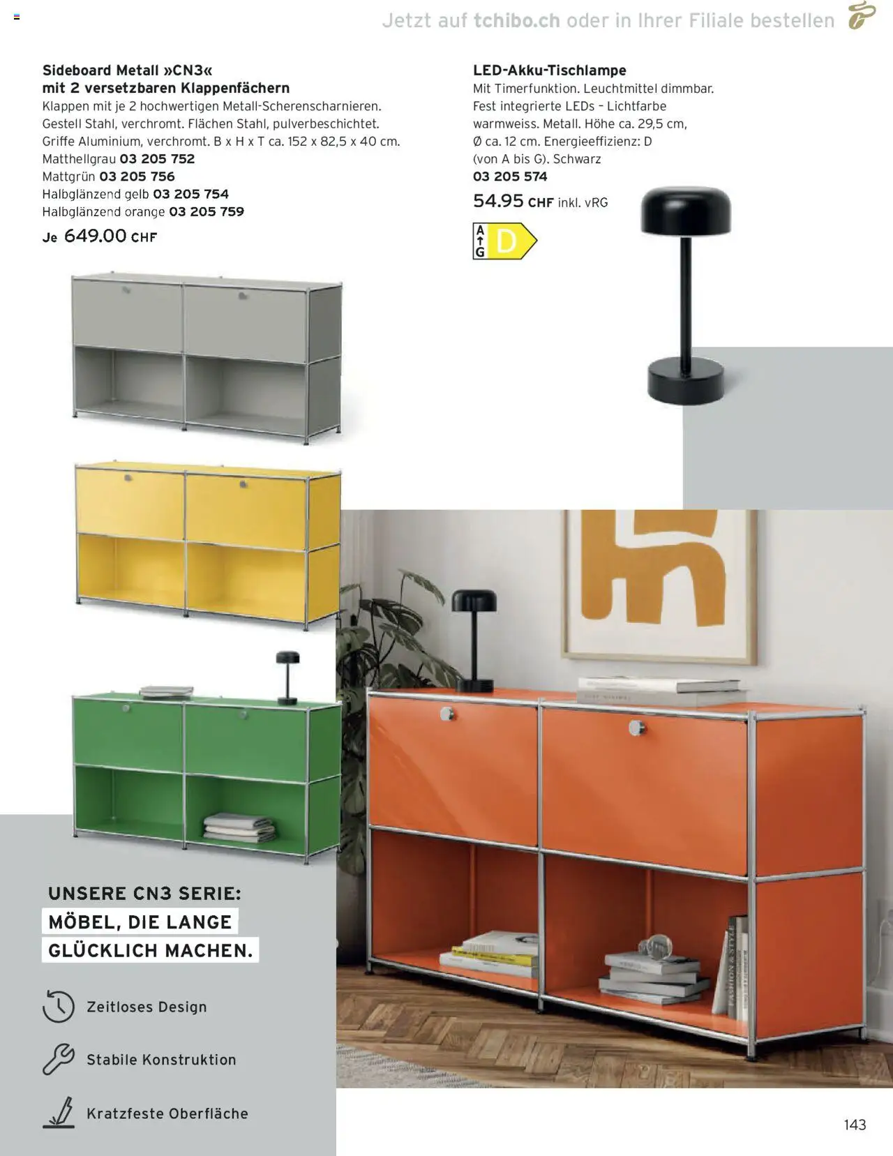 Tchibo Aktionen Herbst – gültig ab 24.09.2025 | Seite: 143 | Produkte: Sideboard