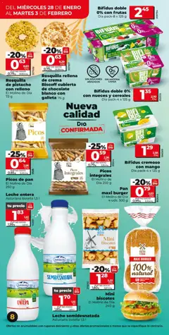 Vista previa Bífidus cremoso con mango, Dia pack-4 x 125 g válido desde el 28.01.2026 | Página: 8